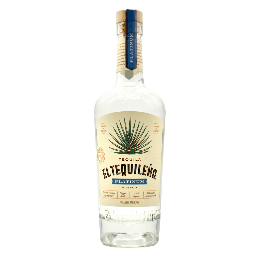 El Tequileno Tequila Blanco Platinum 750ml
