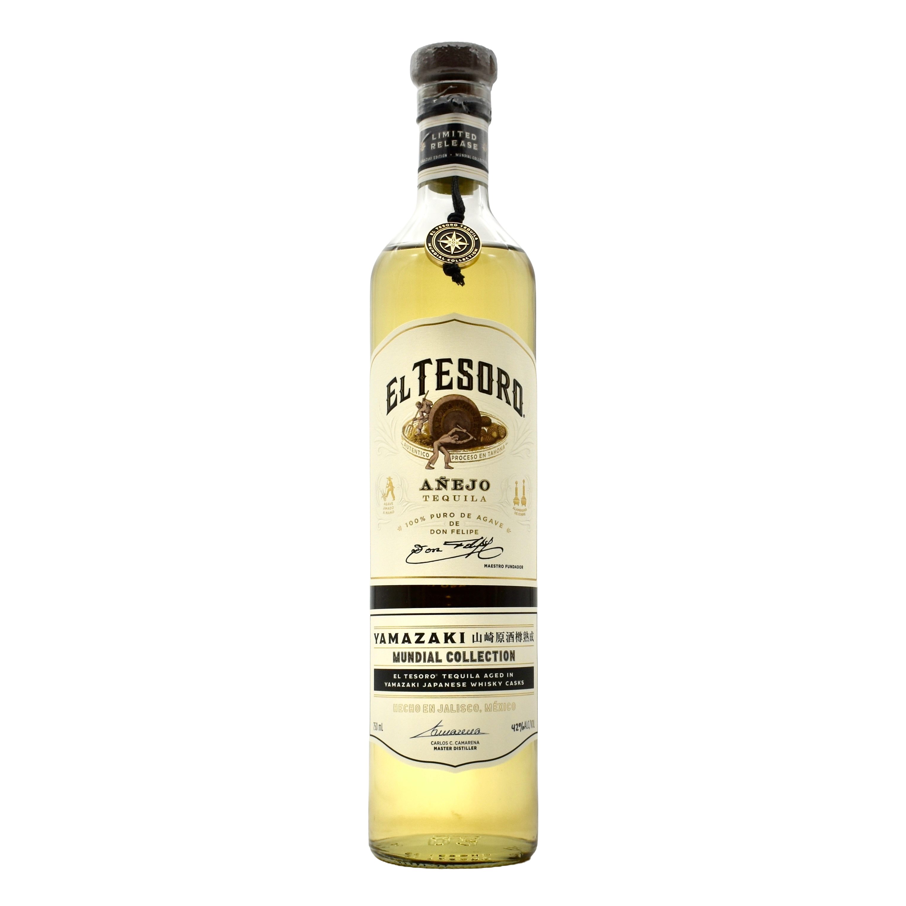El Tesoro Tequila Anejo Yamazaki 750ml