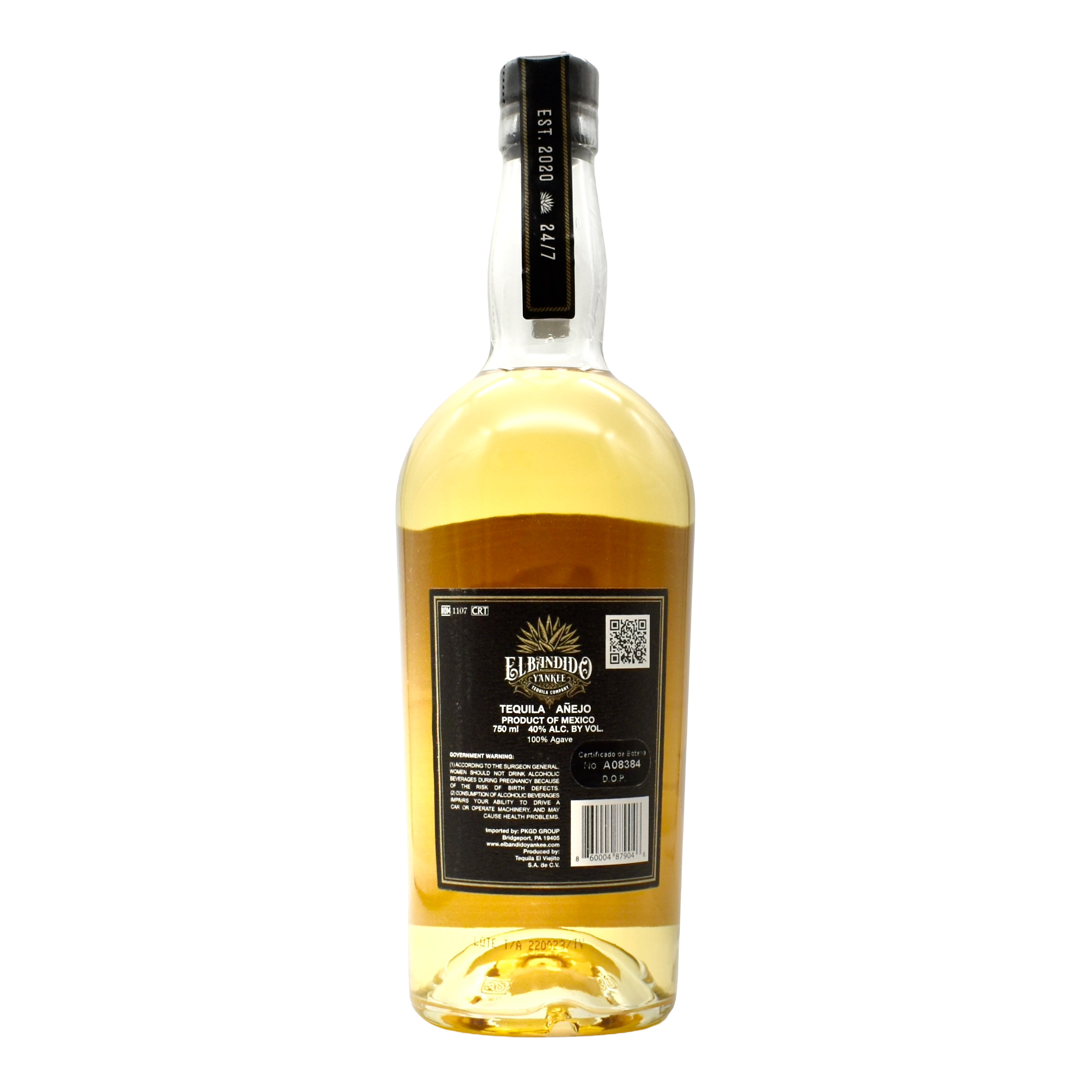 El Bandido Tequila Anejo 750ml
