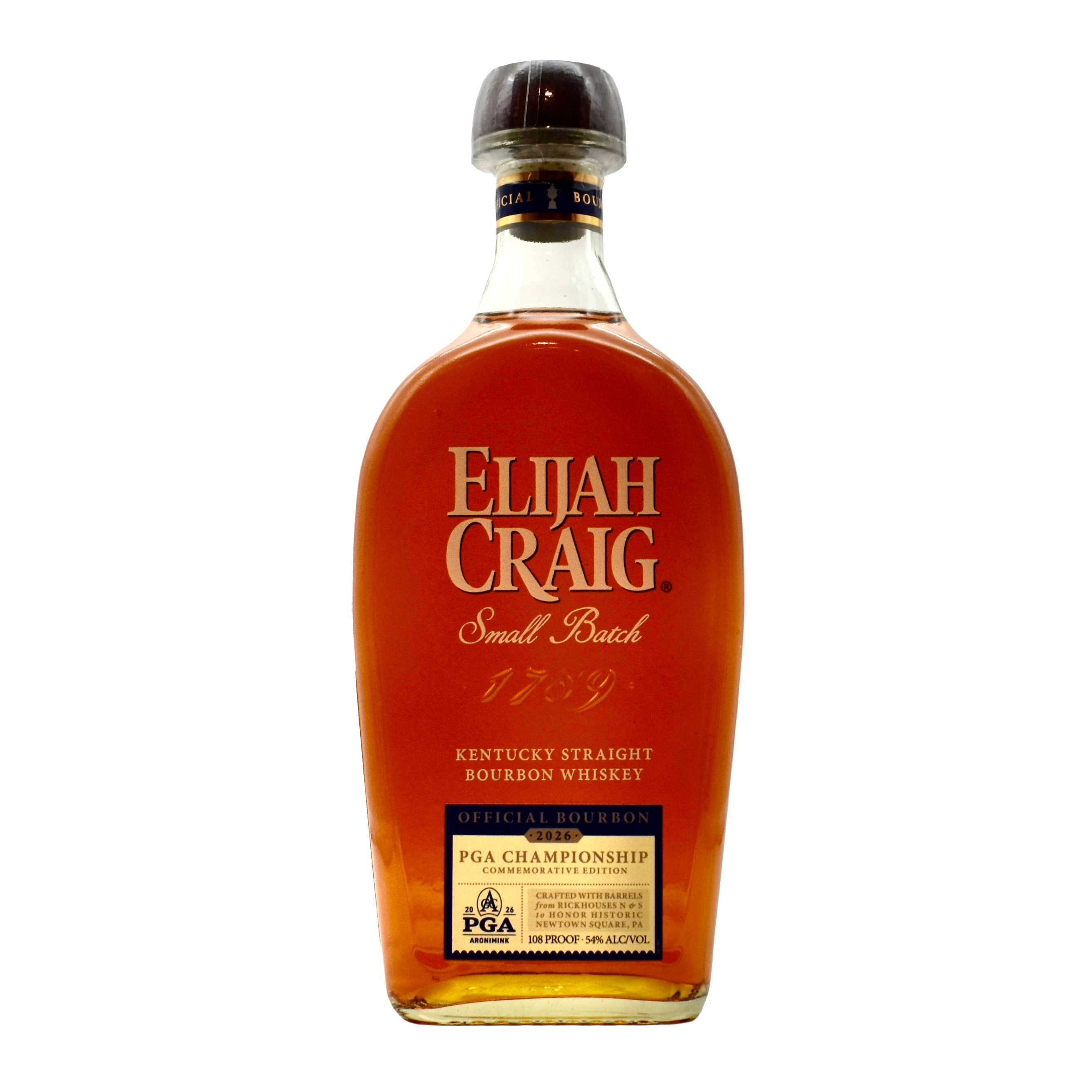 Elijah Craig Small Batch Bourbon PGA Championship 2026 Limited Edition 108 Proof 750ml