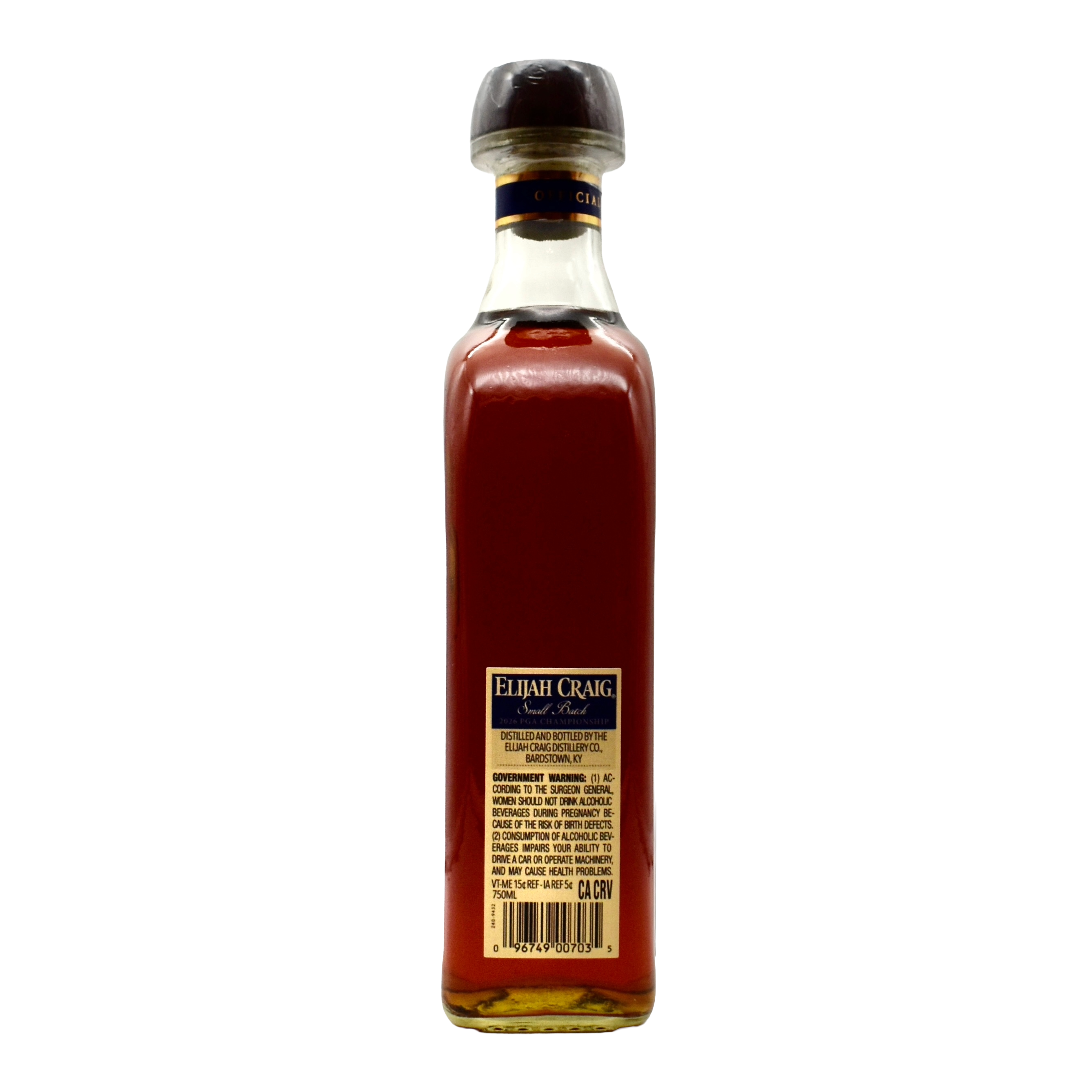 Elijah Craig Small Batch Bourbon PGA Championship 2026 Limited Edition 108 Proof 750ml