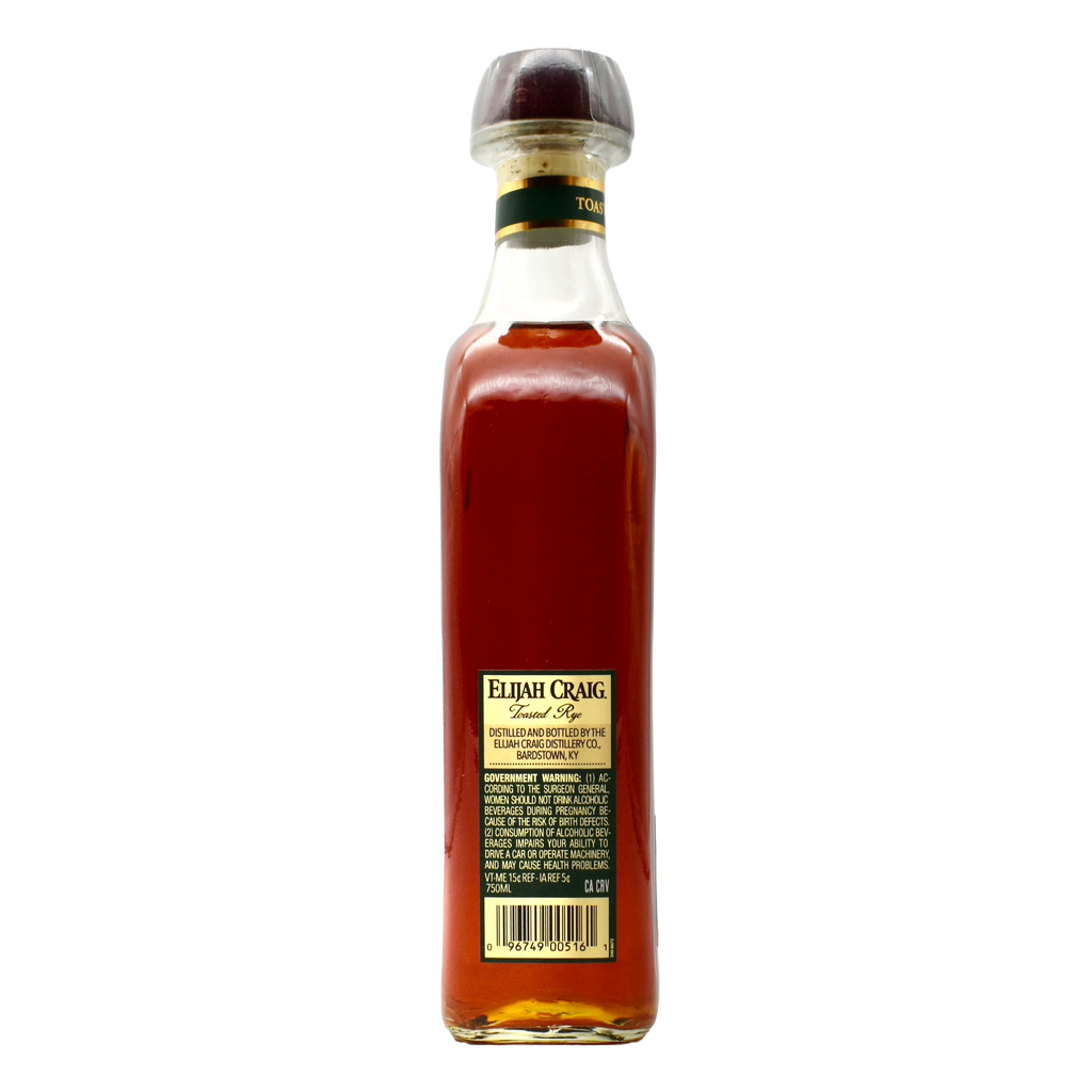 Elijah Craig Toasted Barrel Rye Whiskey 750ml