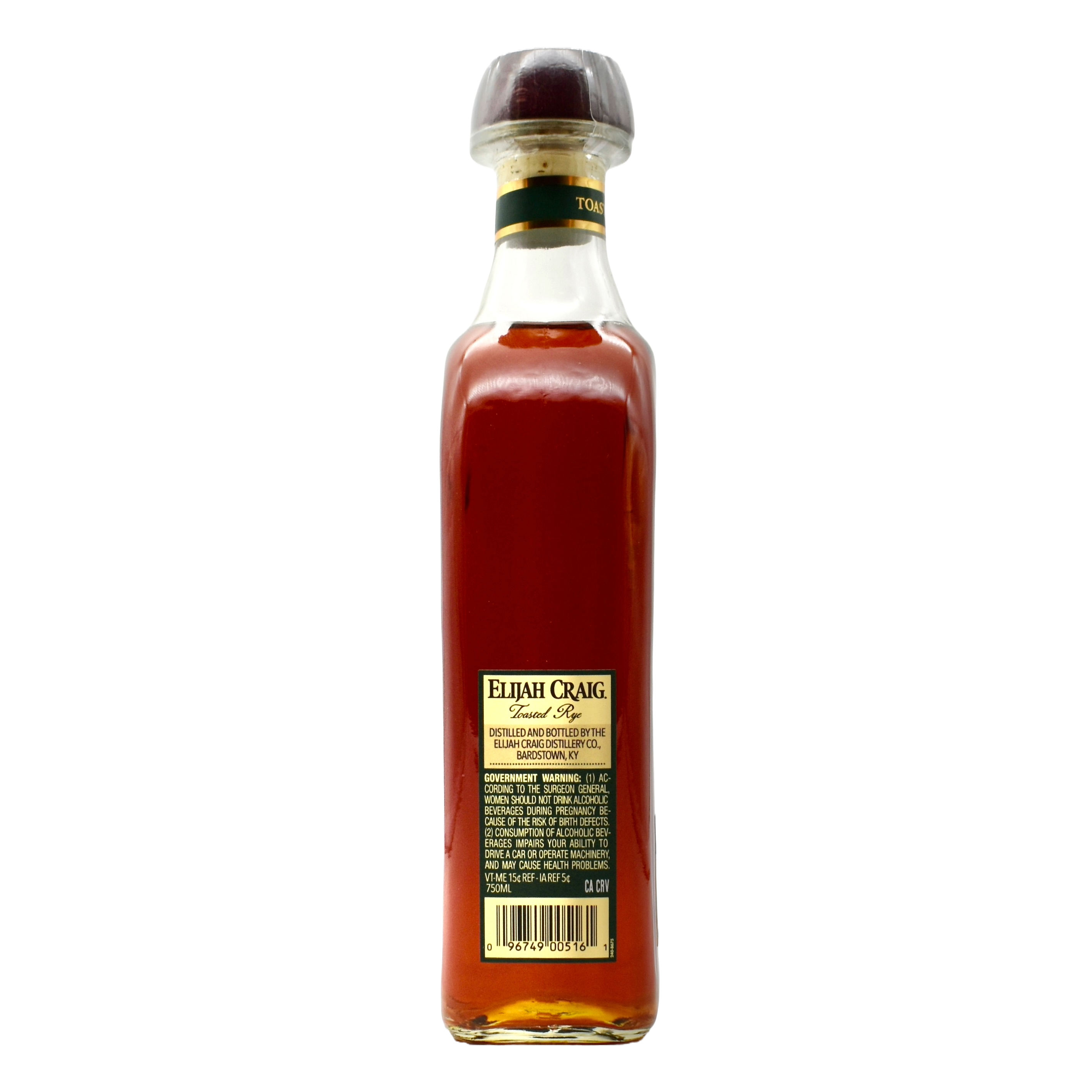 Elijah Craig Toasted Barrel Rye Whiskey 750ml