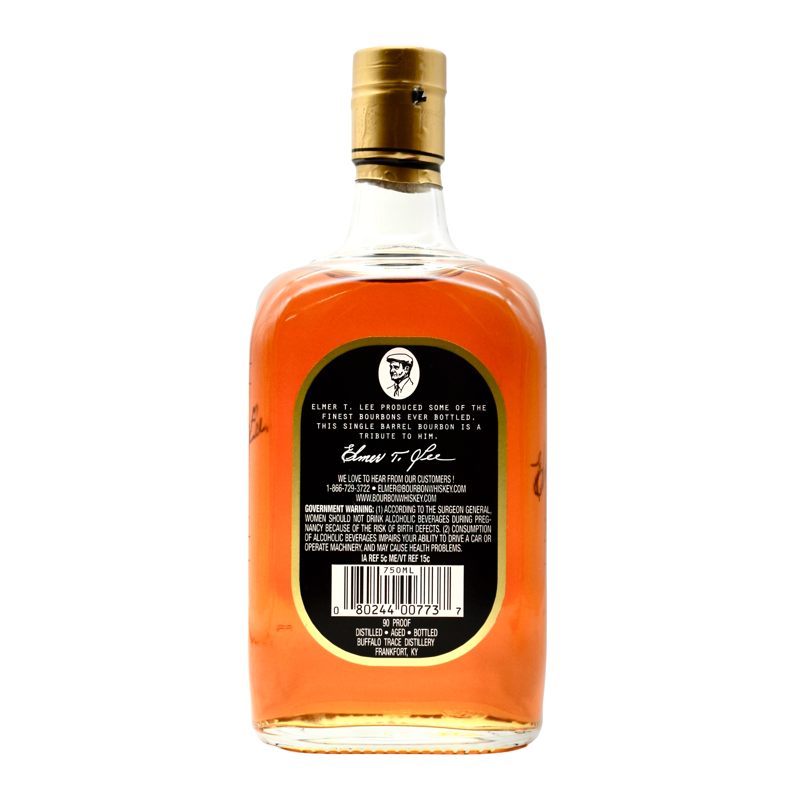 Elmer T. Lee Bourbon 750ml