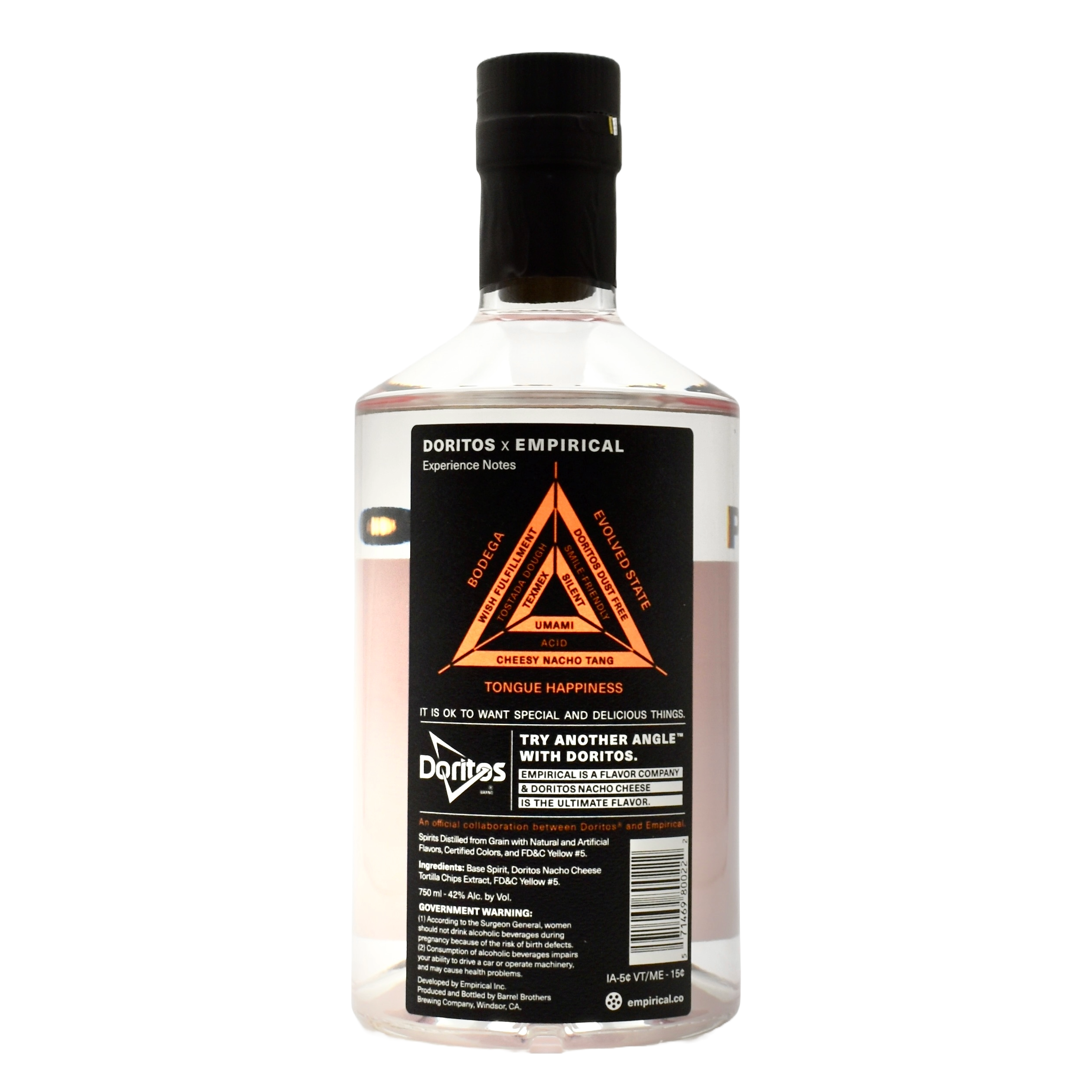 Empirical Doritos Nacho Cheese Spirit 750ml