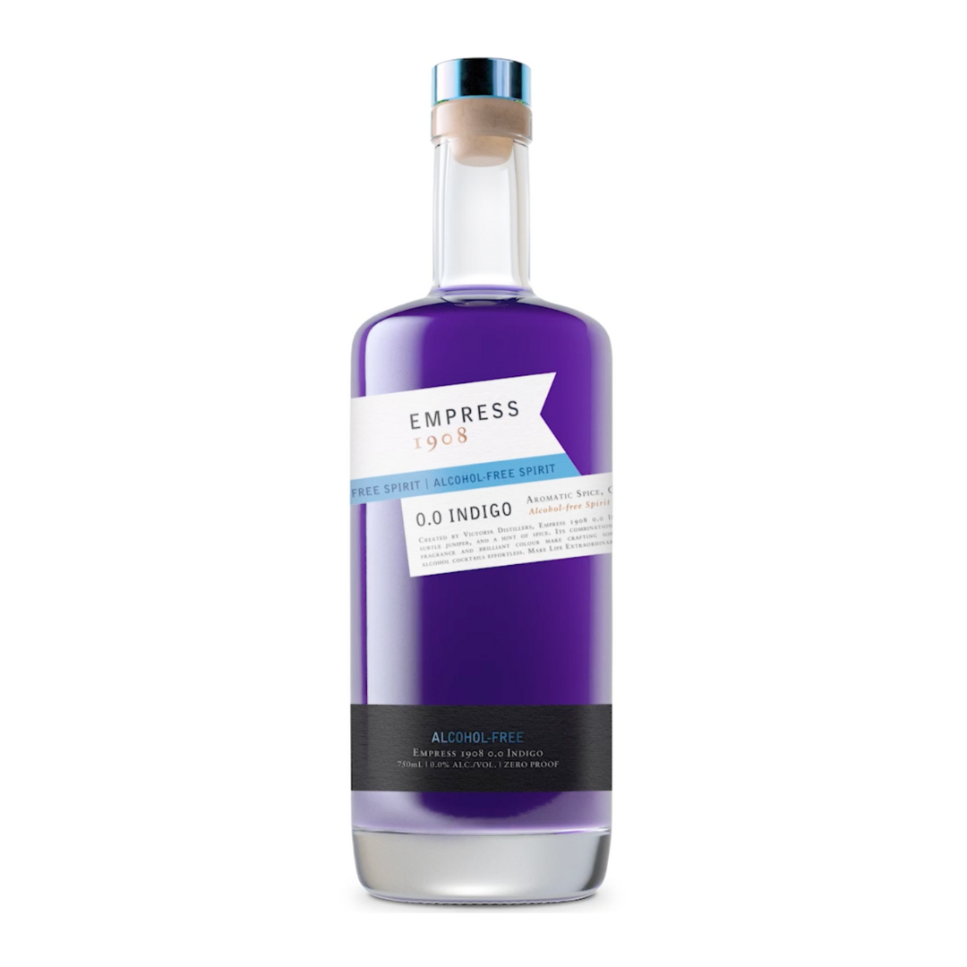 Empress 1908 Dry Gin Original Indigo Alcohol Free 750ml