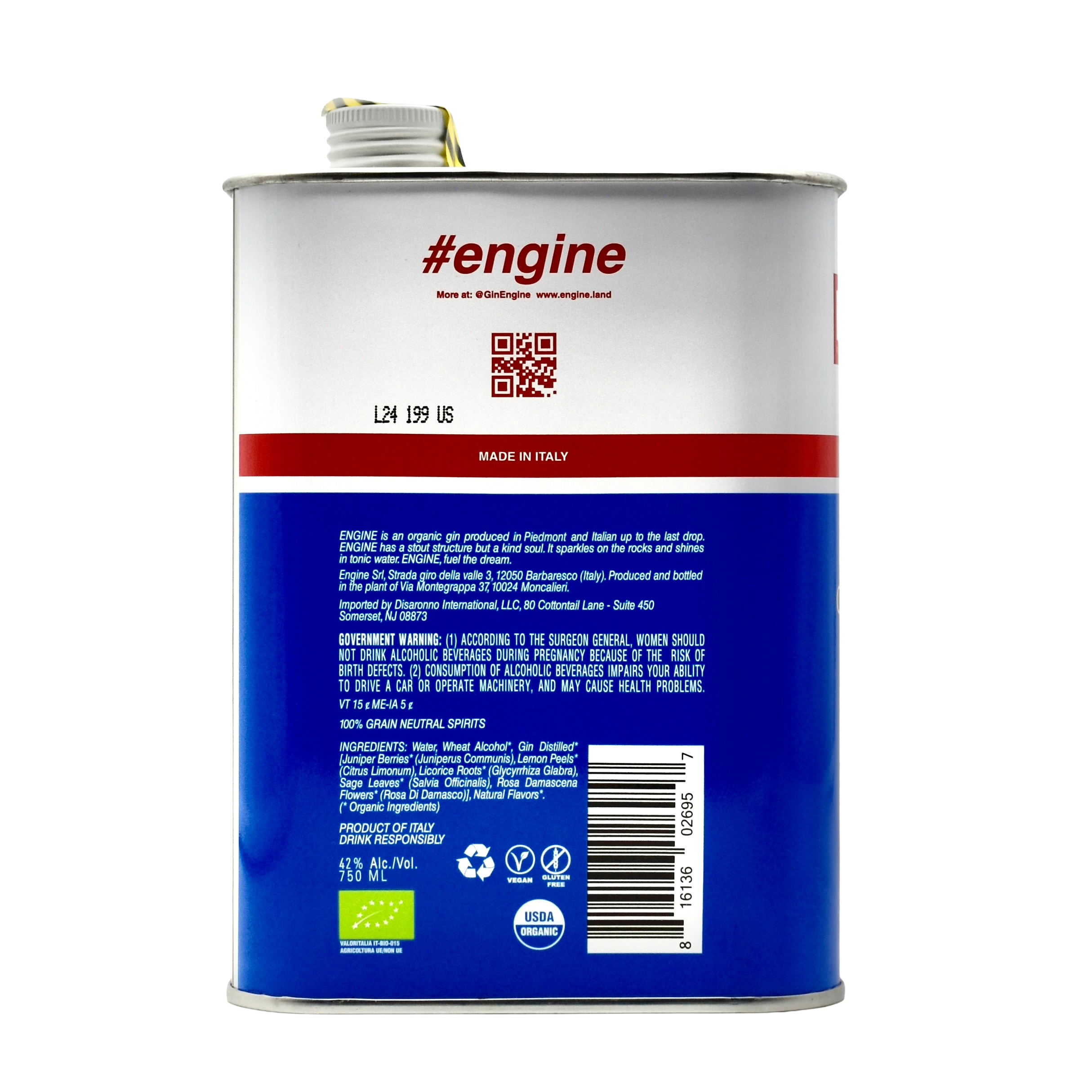 Engine Gin 750ml