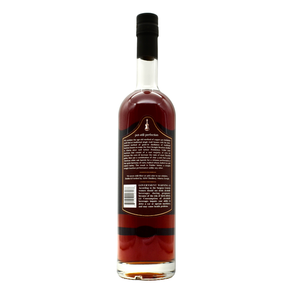ASW Distillery Fiddler Soloist Cask Strength Bourbon 750ml