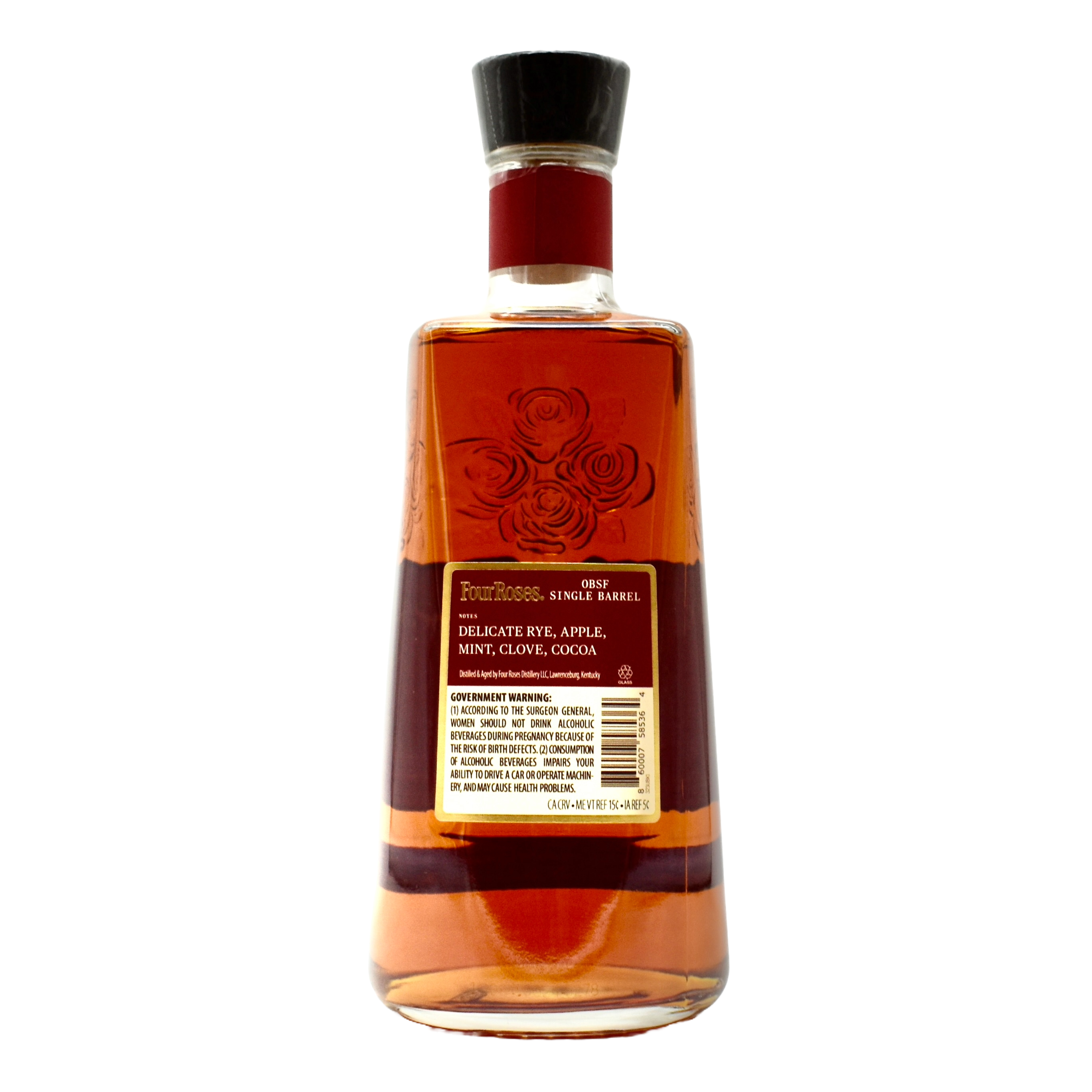 Four Roses Single Barrel Bourbon OBSF 750ml