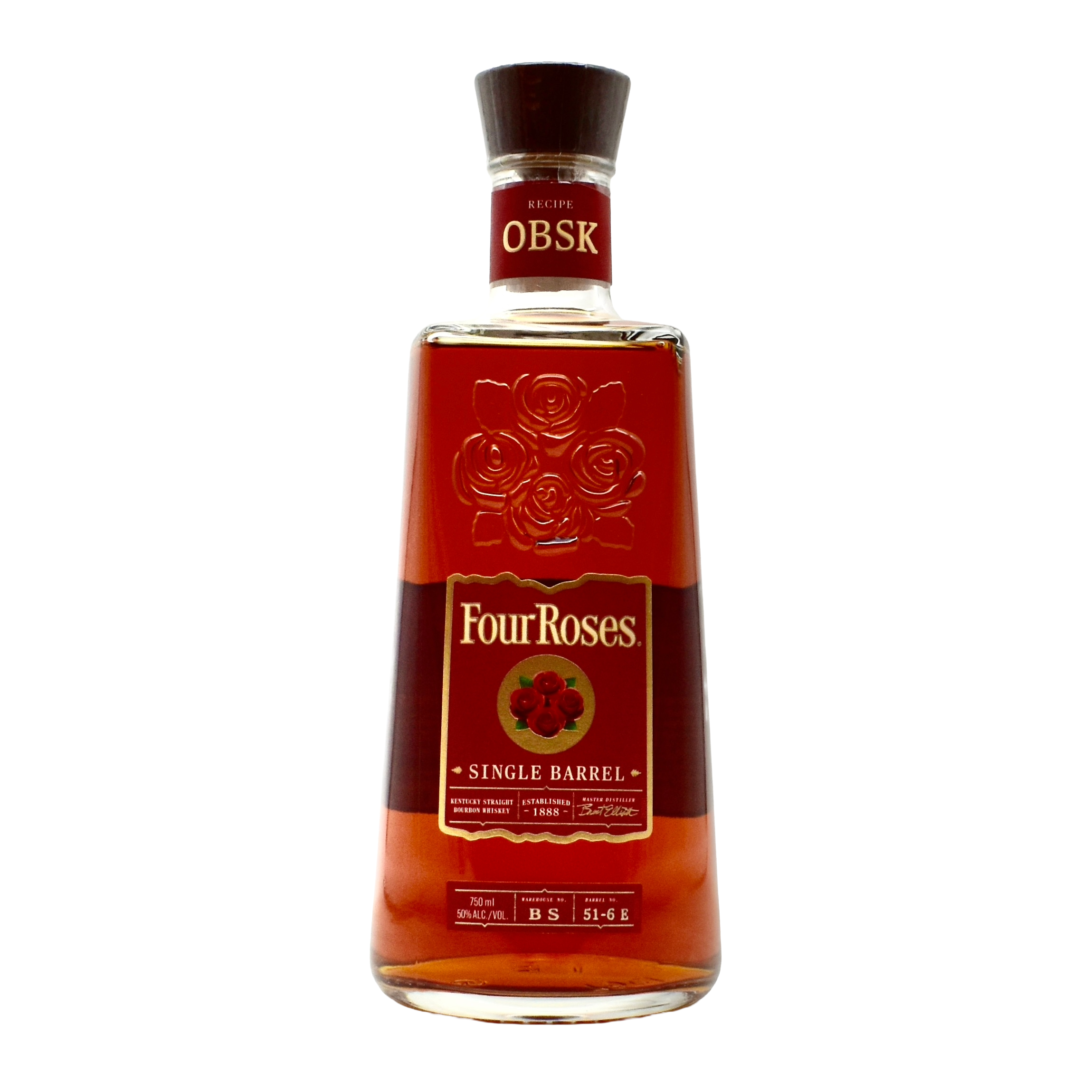 Four Roses Single Barrel Bourbon OBSK 750ml