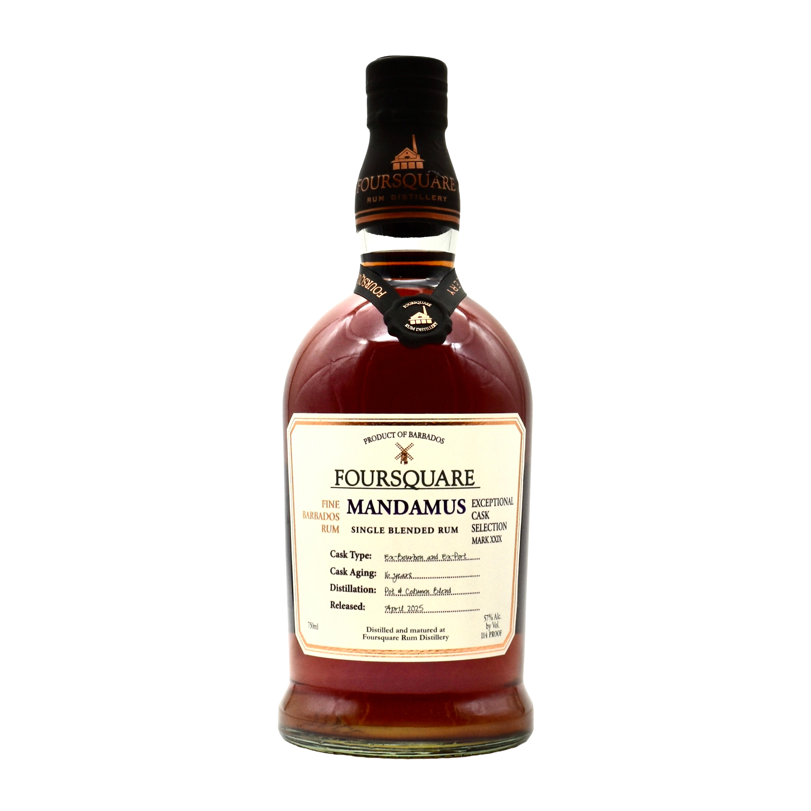 Foursquare Rum Mandamus 750ml