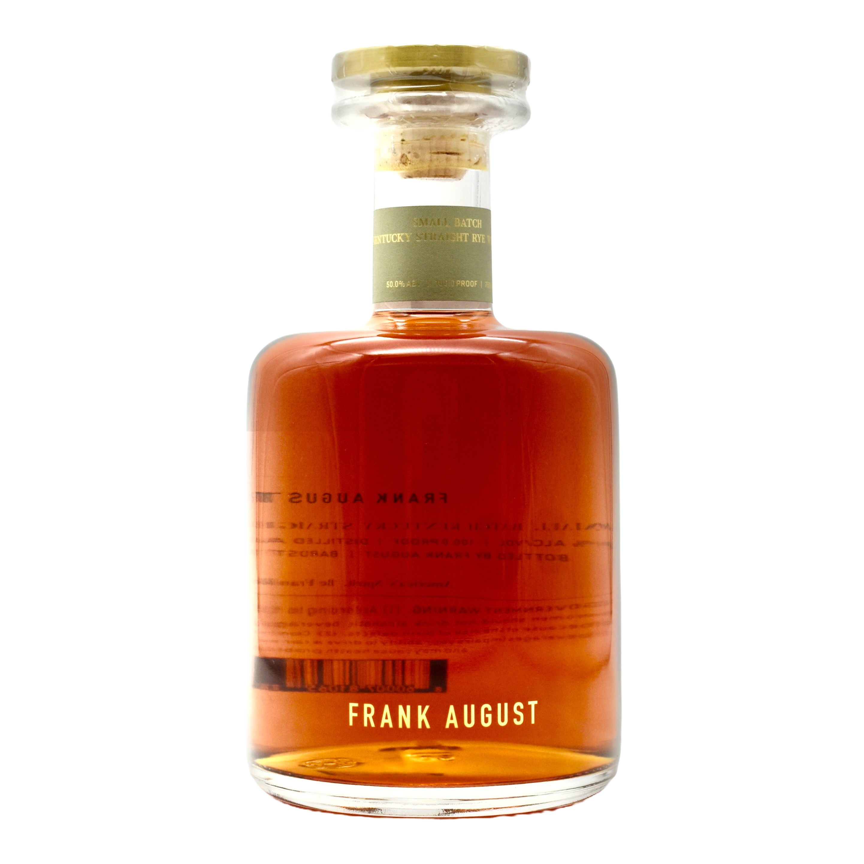 Frank August Rye Small Batch 750ml