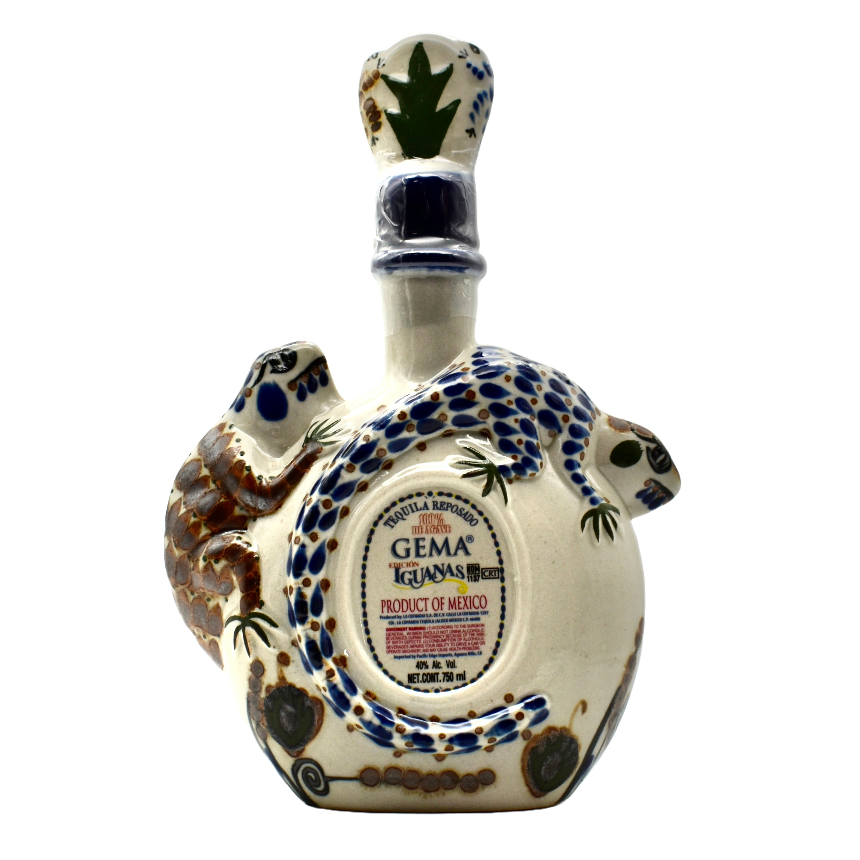 GEMA Tequila Reposado Iguana 750ml