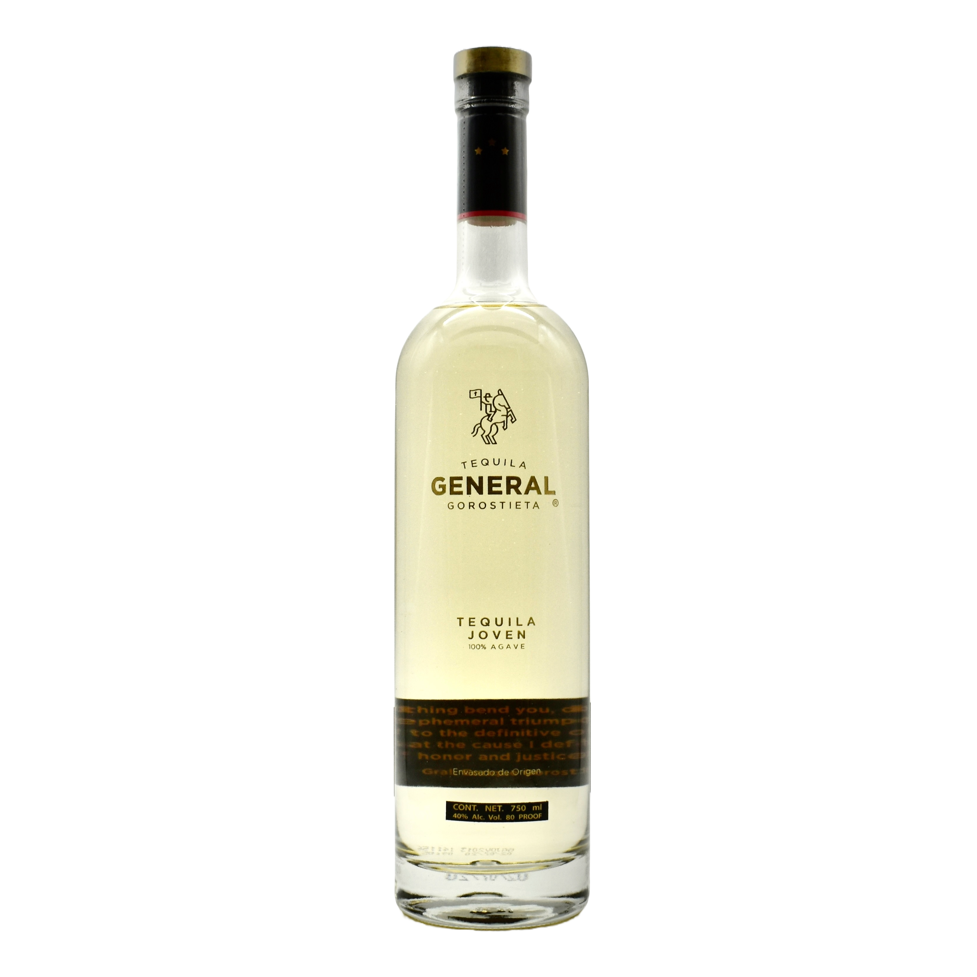 Tequila General Gorostieta Joven 750ml
