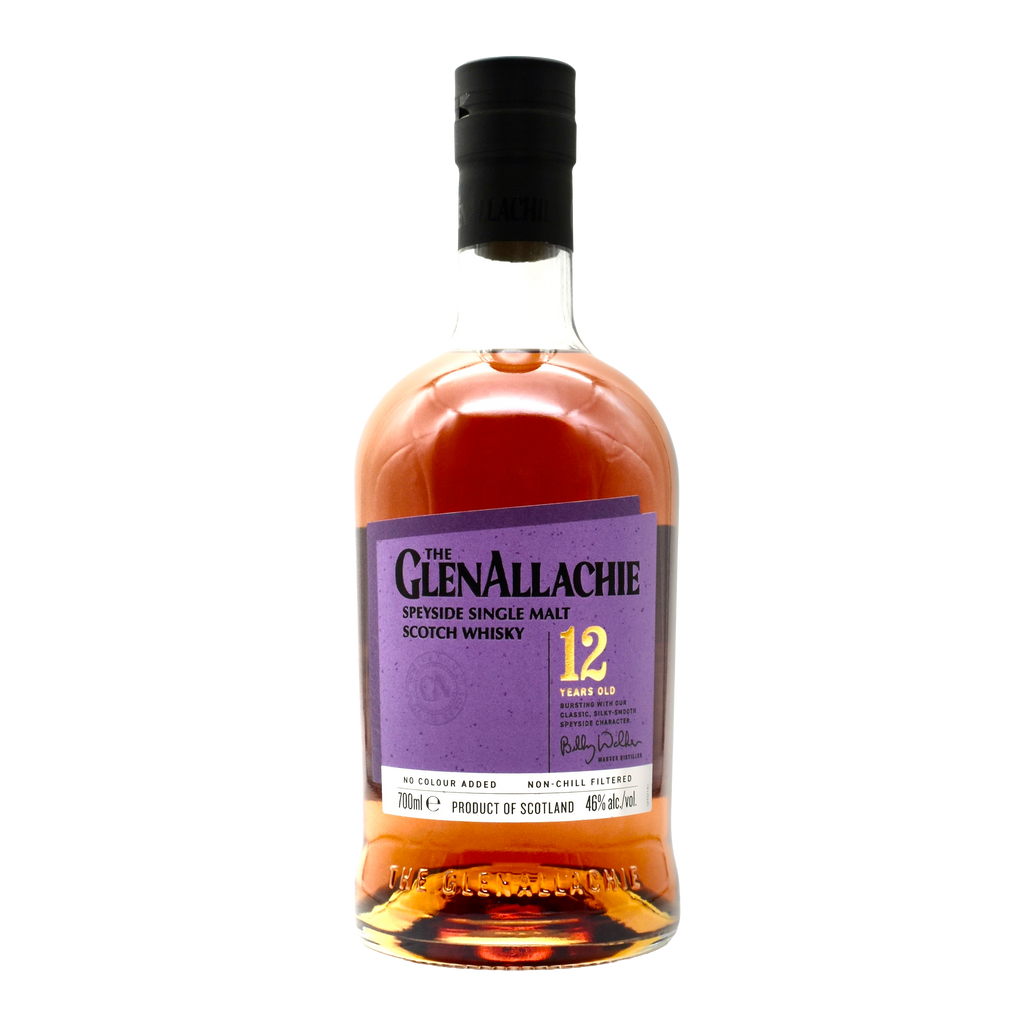 The GlenAllachie 12 Year Old Speyside Single Malt Scotch Whisky 700ml