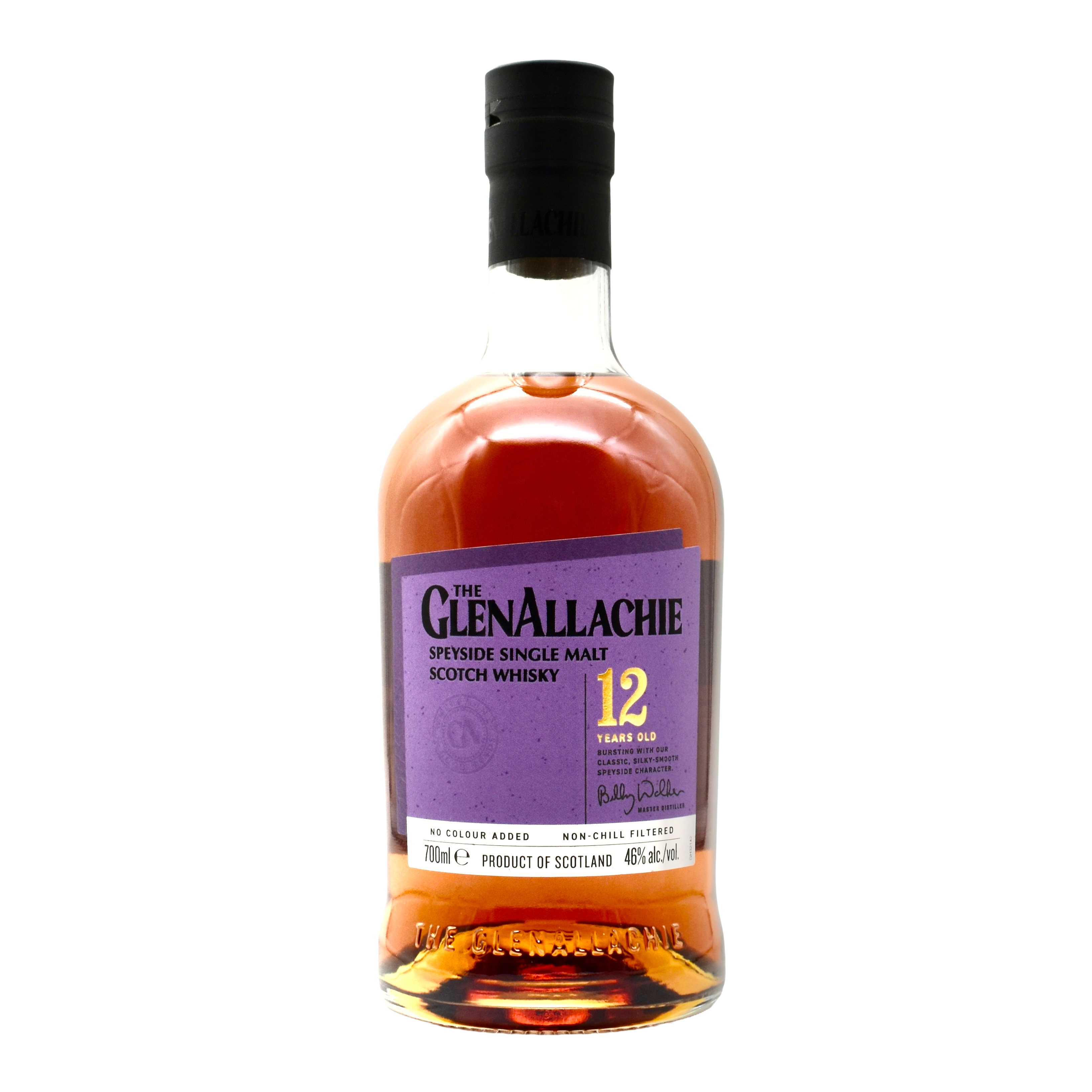 The GlenAllachie 12 Year Old Speyside Single Malt Scotch Whisky 700ml