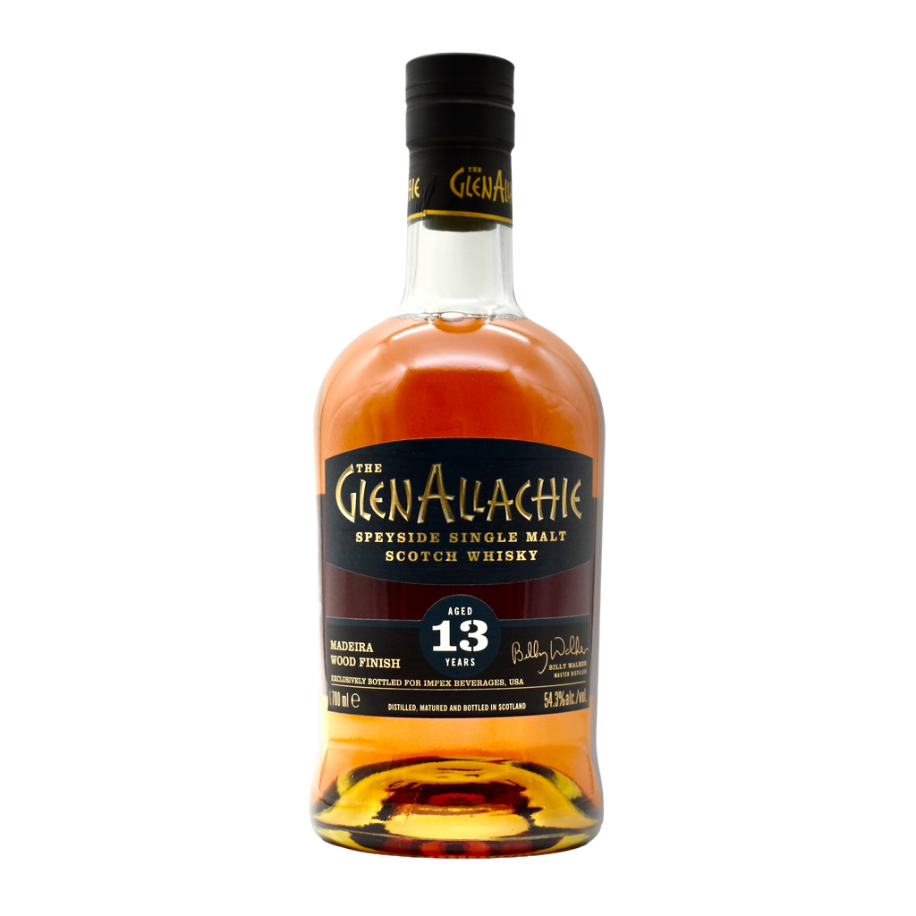 The GlenAllachie 13 Year Old Madeira Wood Finish Single Malt Scotch Whisky 700ml
