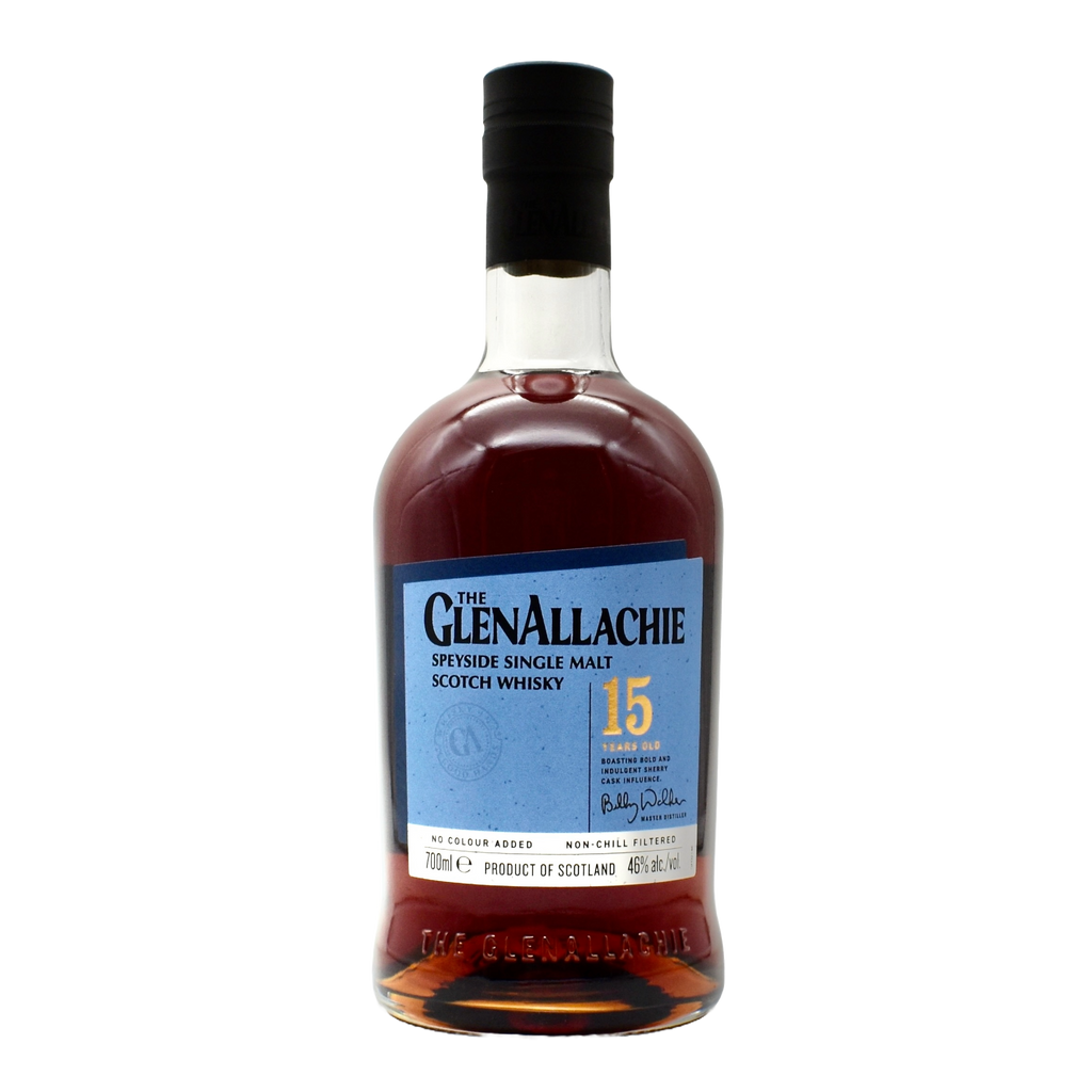 The GlenAllachie 15 Year Old Speyside Single Malt Scotch Whisky 700ml