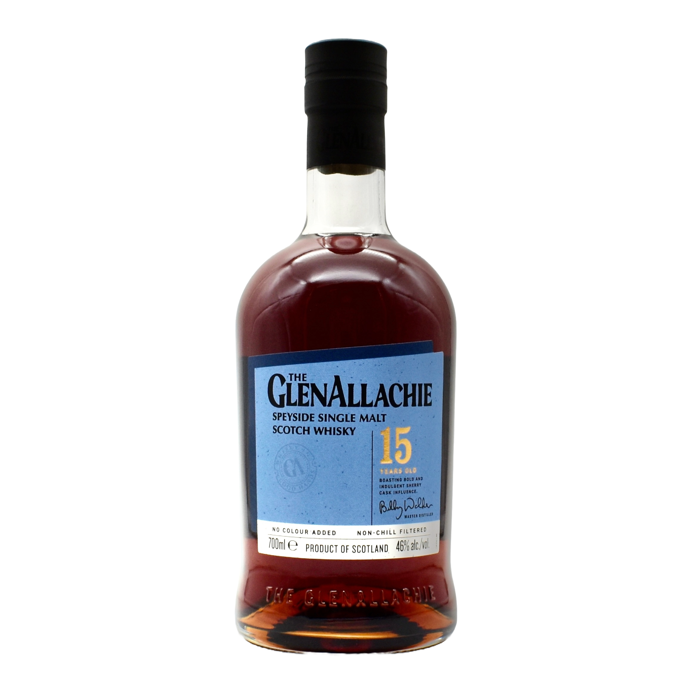The GlenAllachie 15 Year Old Speyside Single Malt Scotch Whisky 700ml