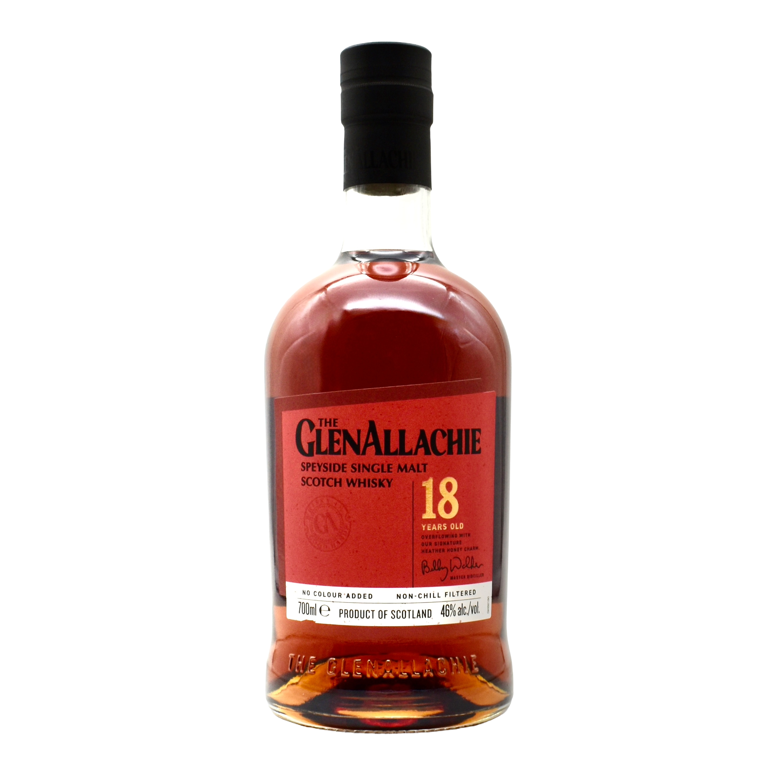 The GlenAllachie 18 Year Old Speyside Single Malt Scotch Whisky 700ml