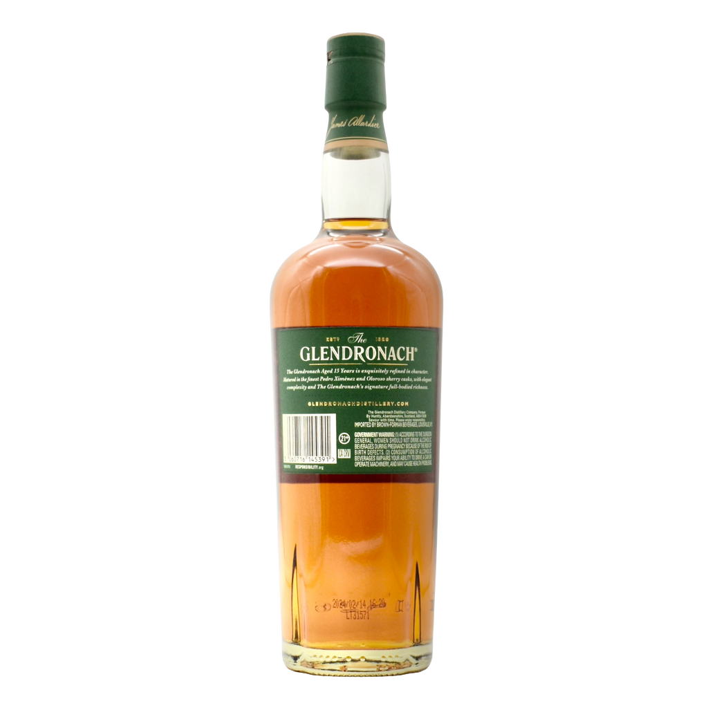 GlenDronach 15 Year Old Revival Single Malt Scotch Whisky 750ml