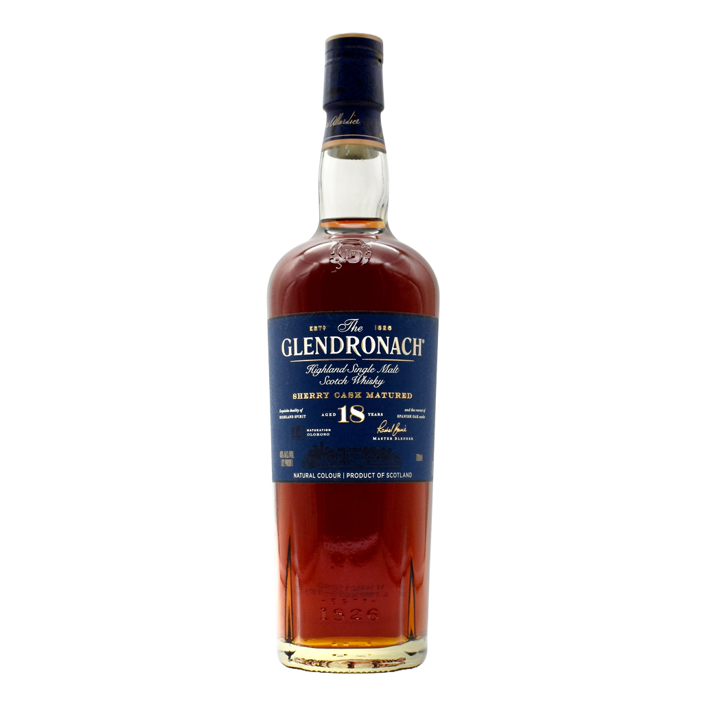 Glendronach 18 Year Scotch Whiskey 750ml