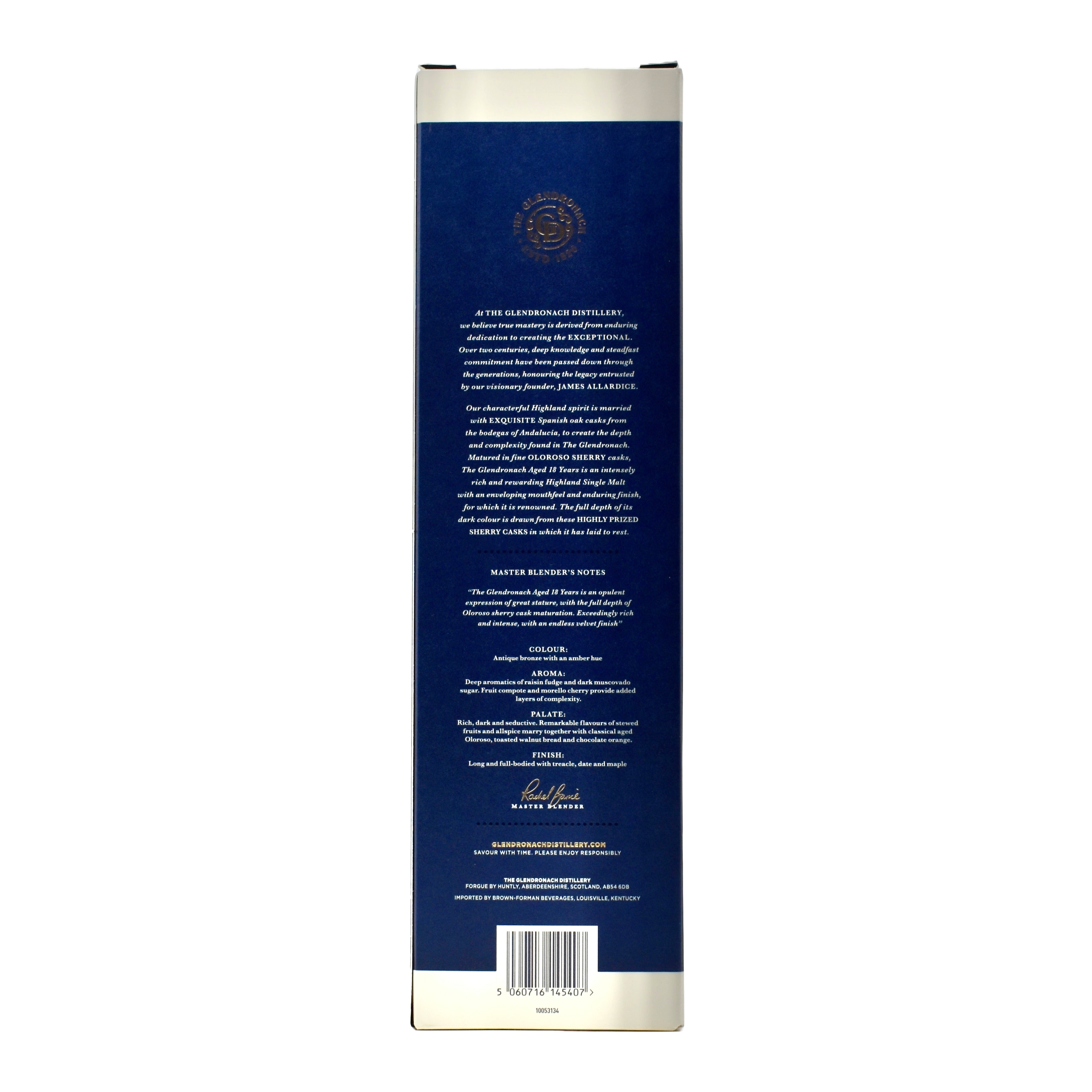 Glendronach 18 Year Scotch Whiskey 750ml