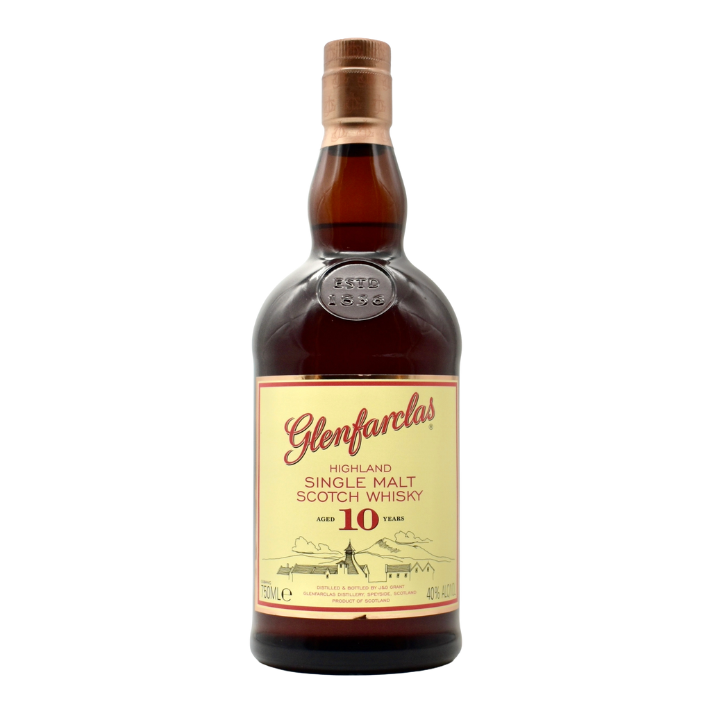 Glenfarclas 10 Year Old Single Malt Scotch Whisky 750ml