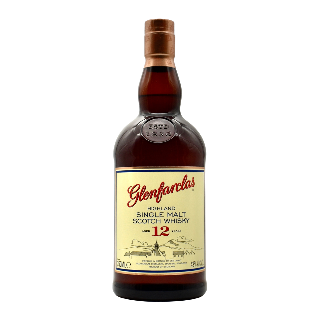 Glenfarclas 12 Year Old Single Malt Scotch Whisky 750ml
