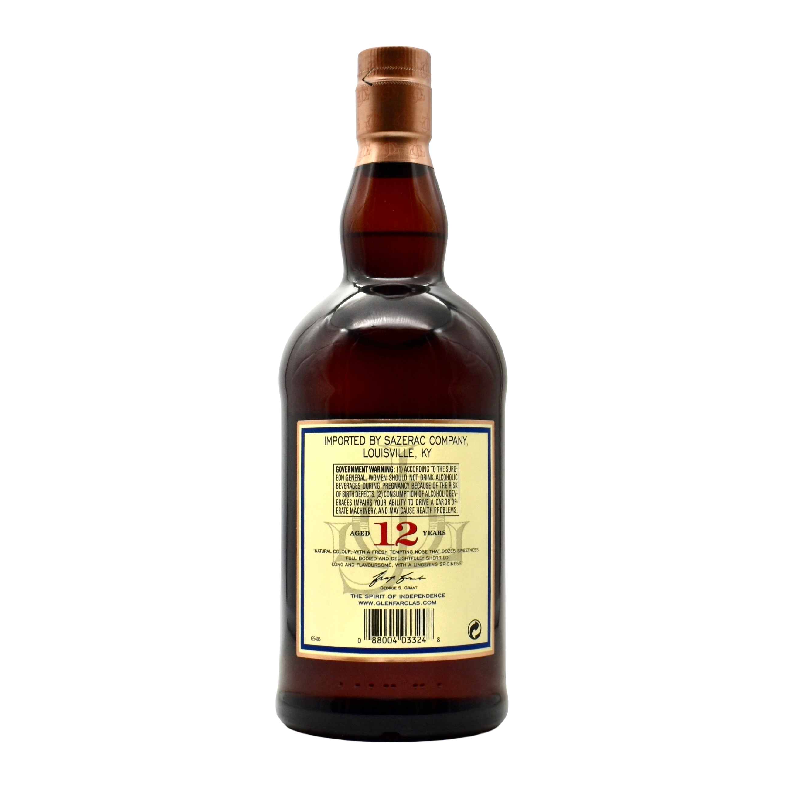 Glenfarclas 12 Year Old Single Malt Scotch Whisky 750ml