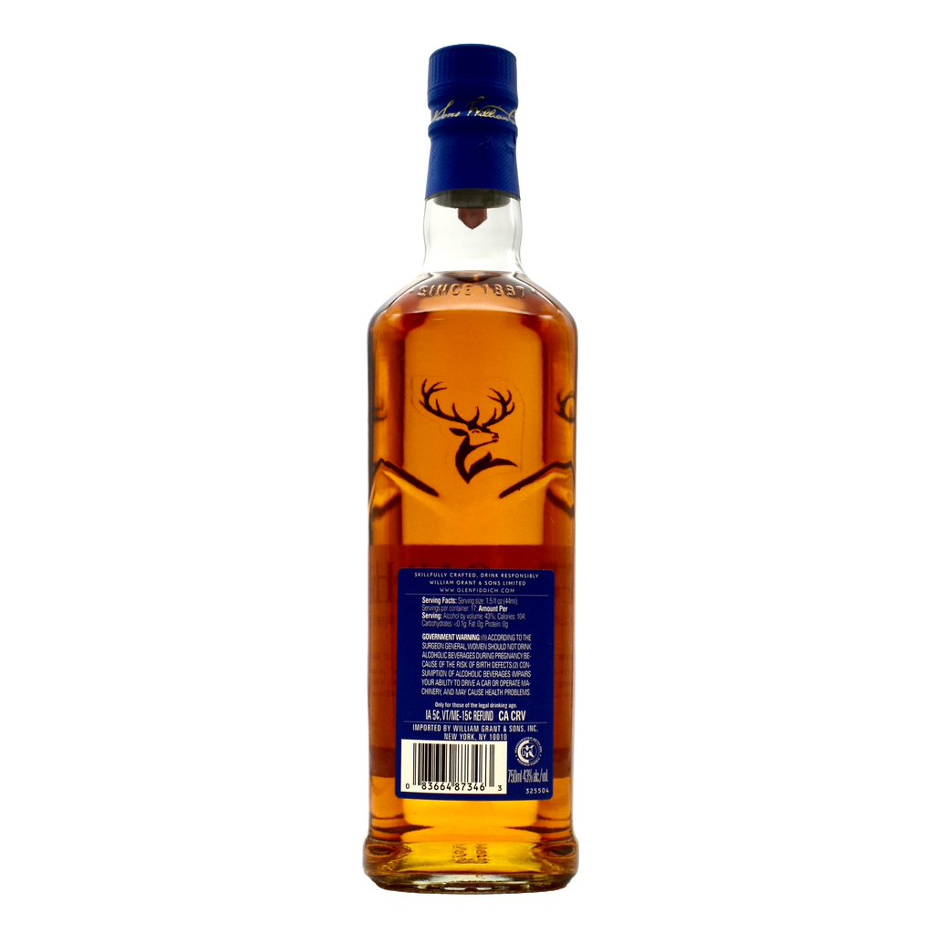 Glenfiddich 14 Year Old Bourbon Barrel Reserve Single Malt Scotch Whisky 750ml