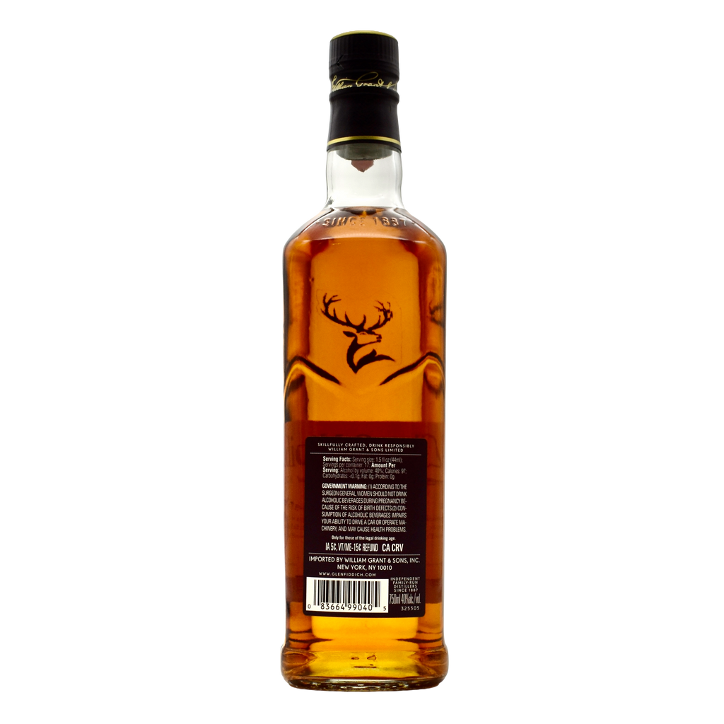 Glenfiddich 15 Year Old Single Malt Scotch Whisky 750ml