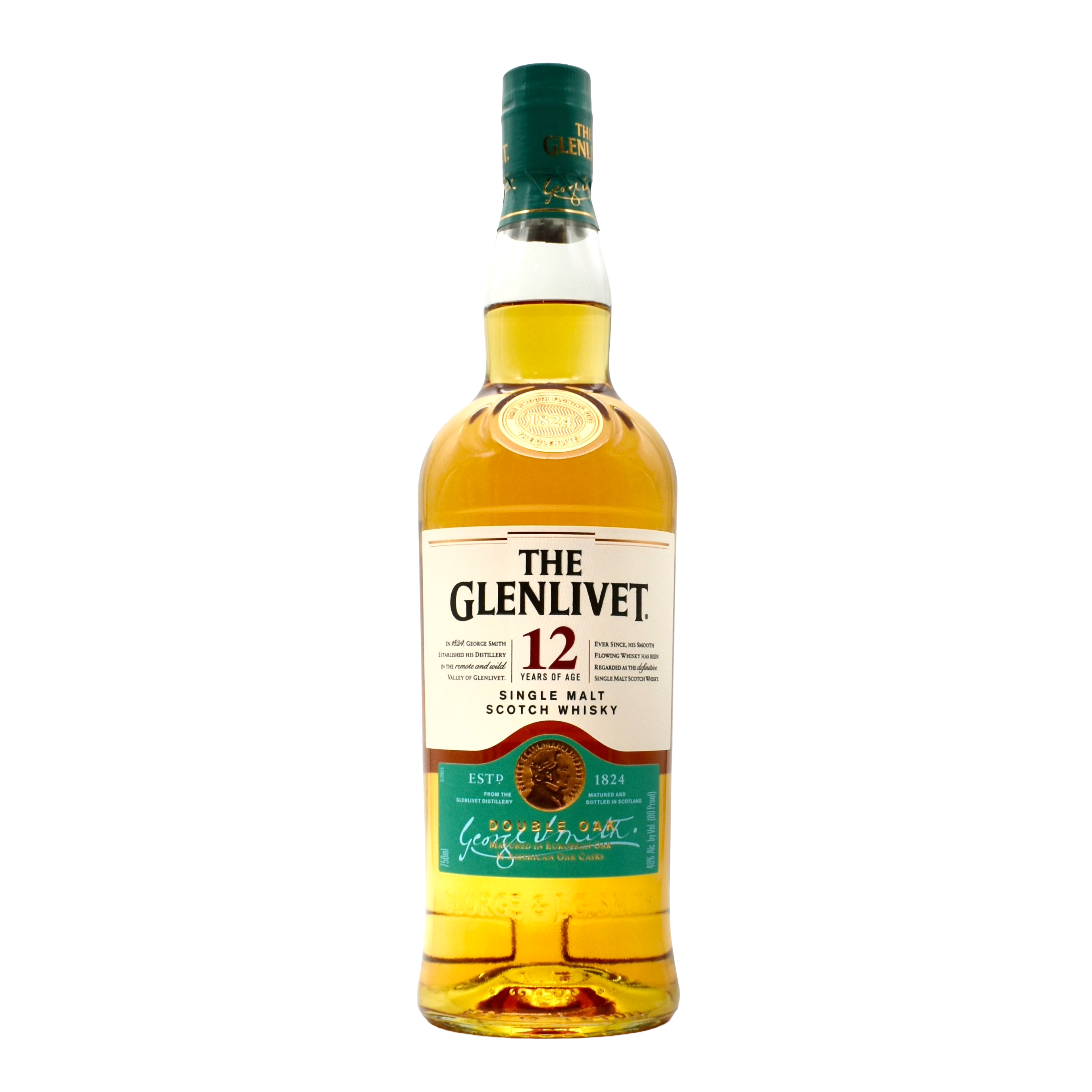 The Glenlivet 12 Year Old Single Malt Scotch Whisky 750ml