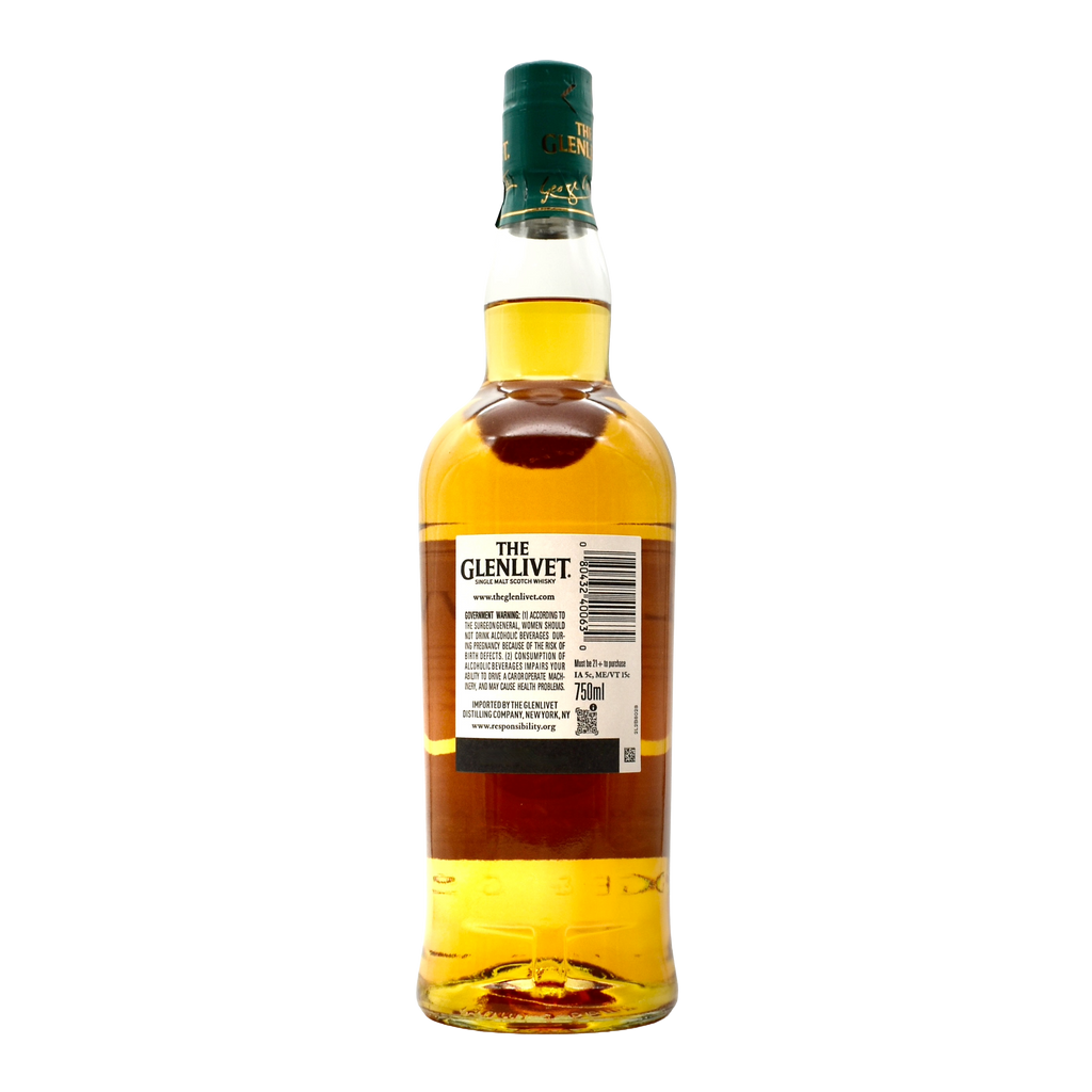 The Glenlivet 12 Year Old Single Malt Scotch Whisky 750ml