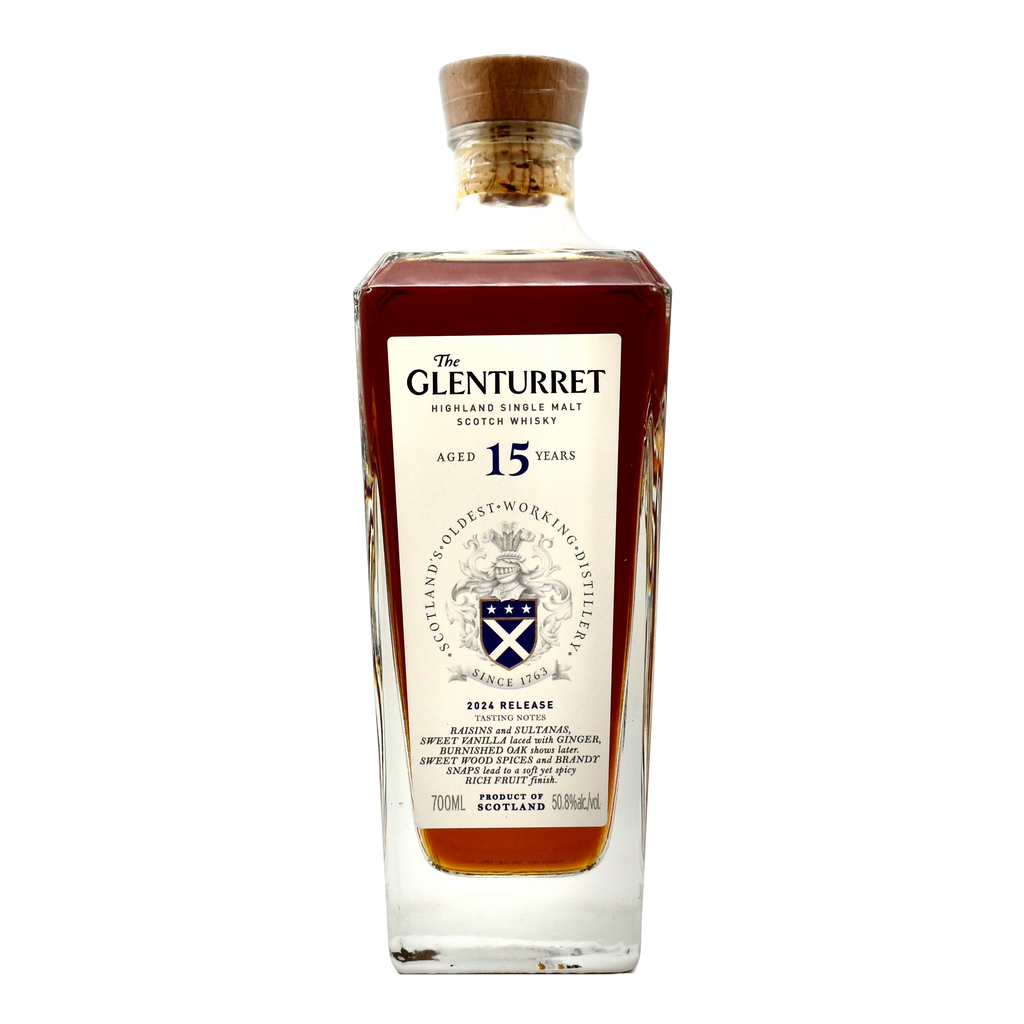 The Glenturret 15 Year Old Single Malt Scotch Whisky 700ml