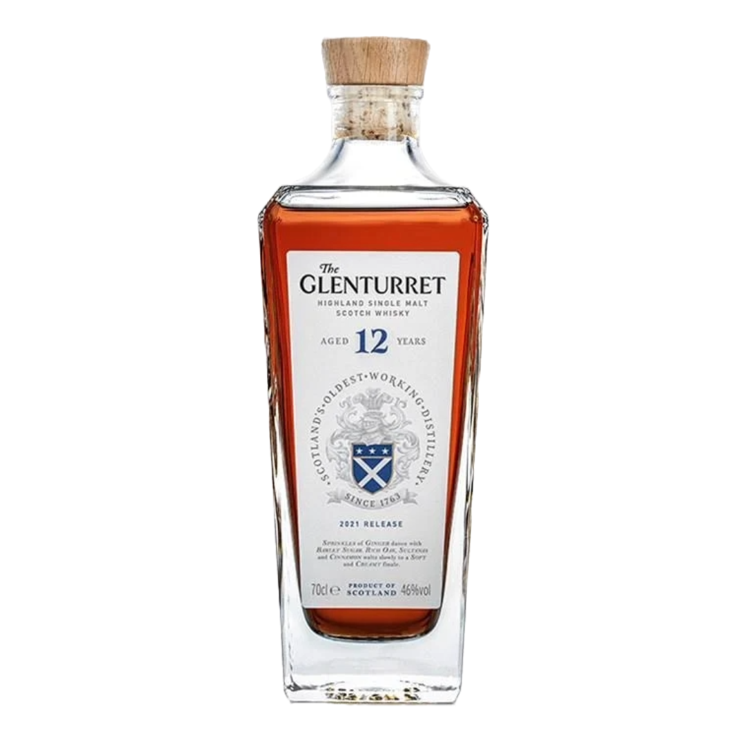 The Glenturret 12 Year Old Single Malt Scotch Whisky 700ml