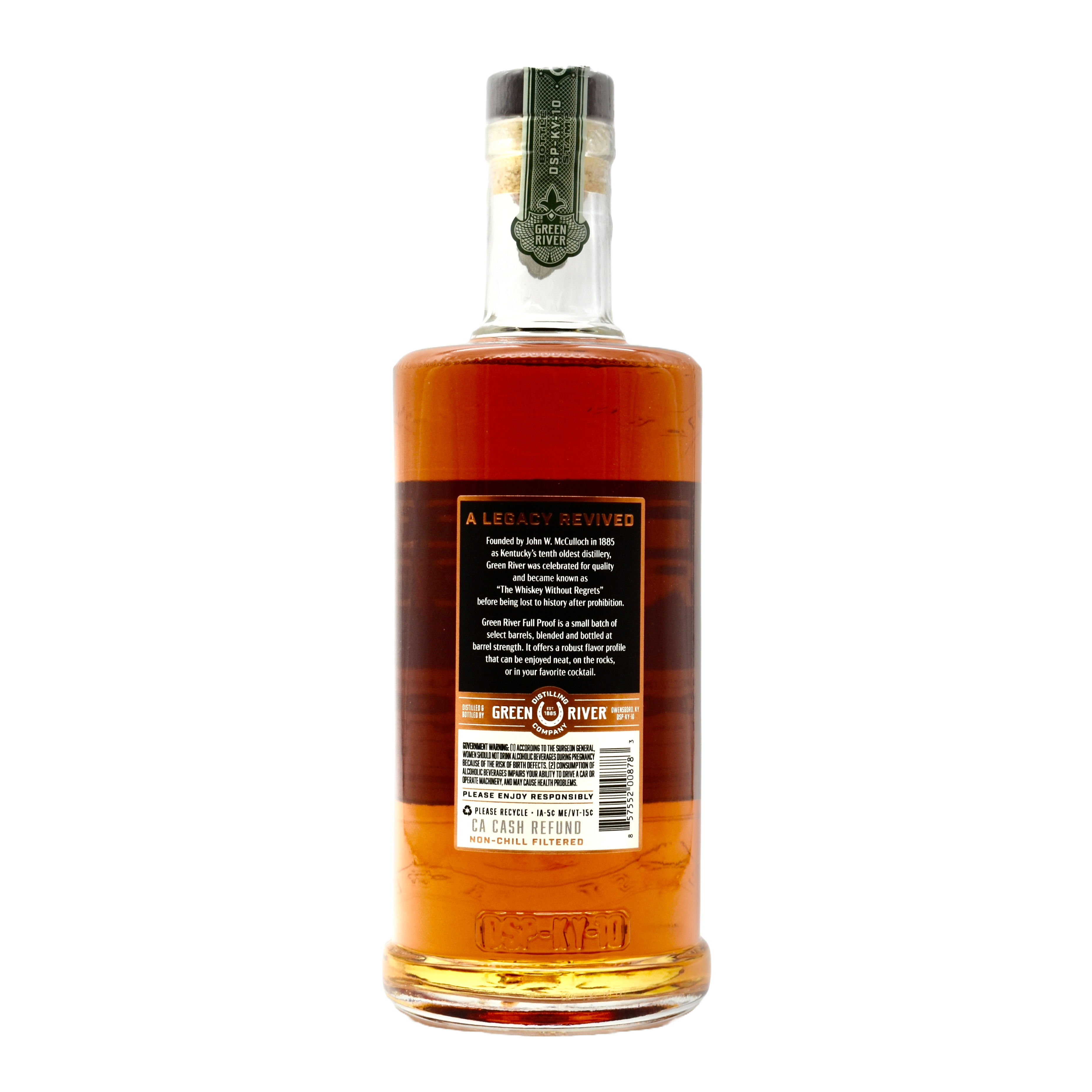 Green River Bourbon Full Proof 750ml