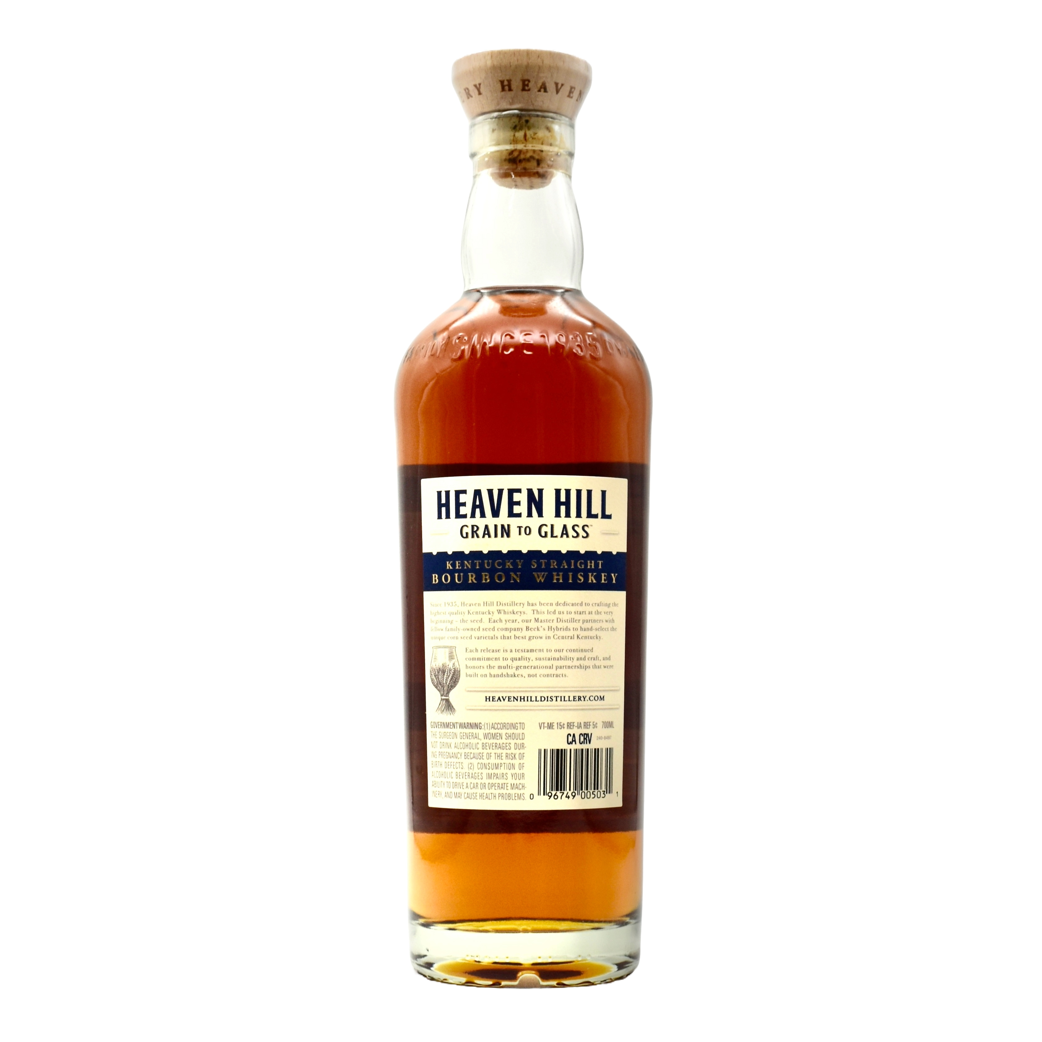 Heaven Hill Grain to Glass Bourbon 700ml