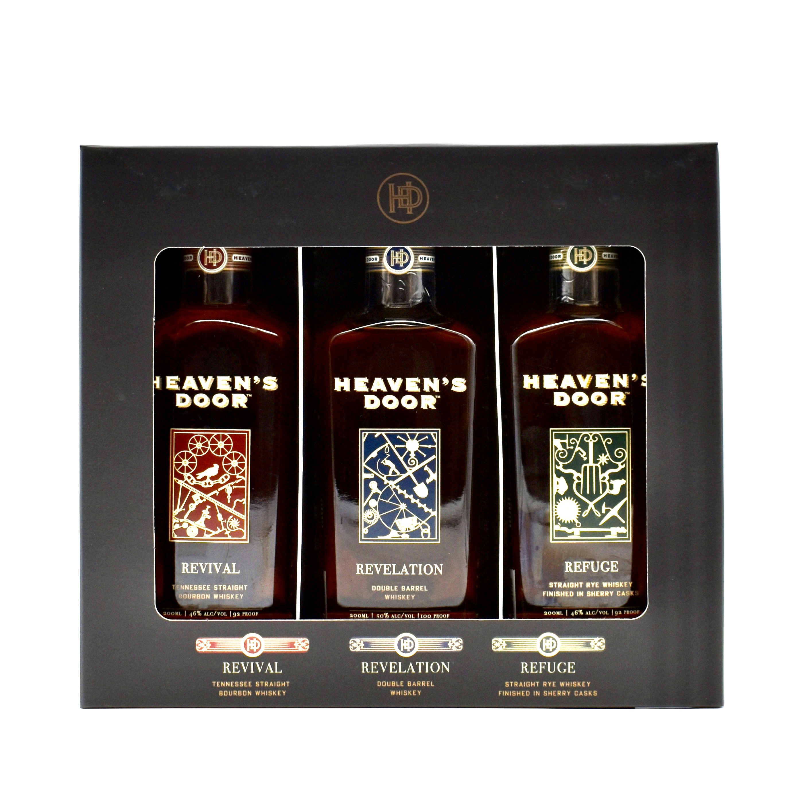 Heaven's Door Whiskey 3Pk 200ml