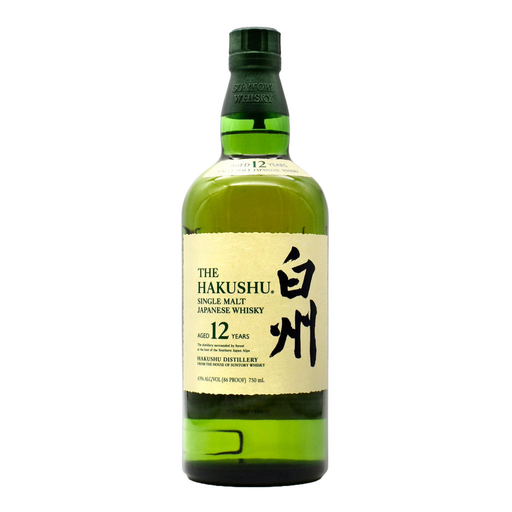 Hakushu 12 Year Japanese Whiskey 750ml