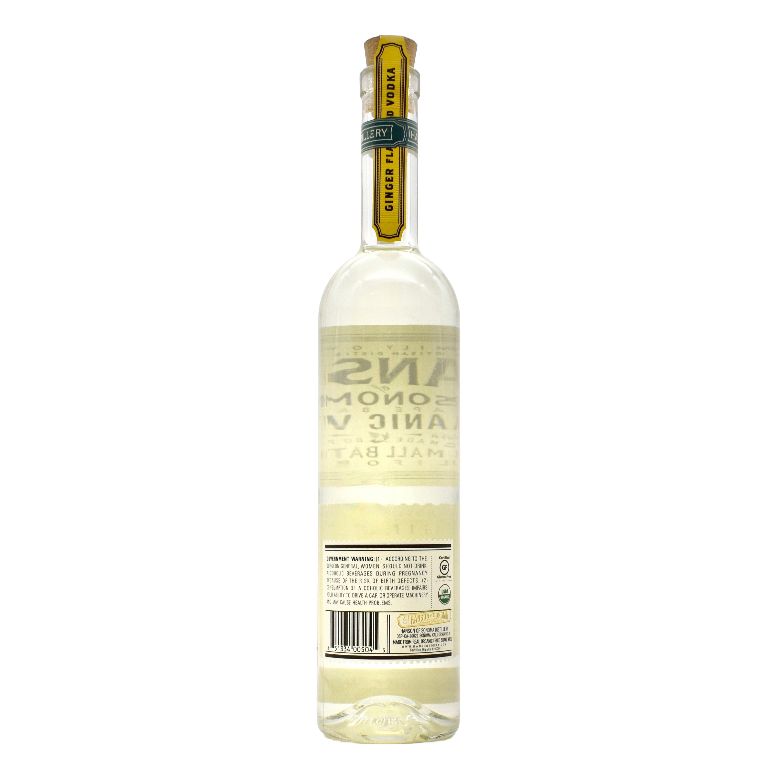 Hanson of Sonoma Ginger Vodka 750ml