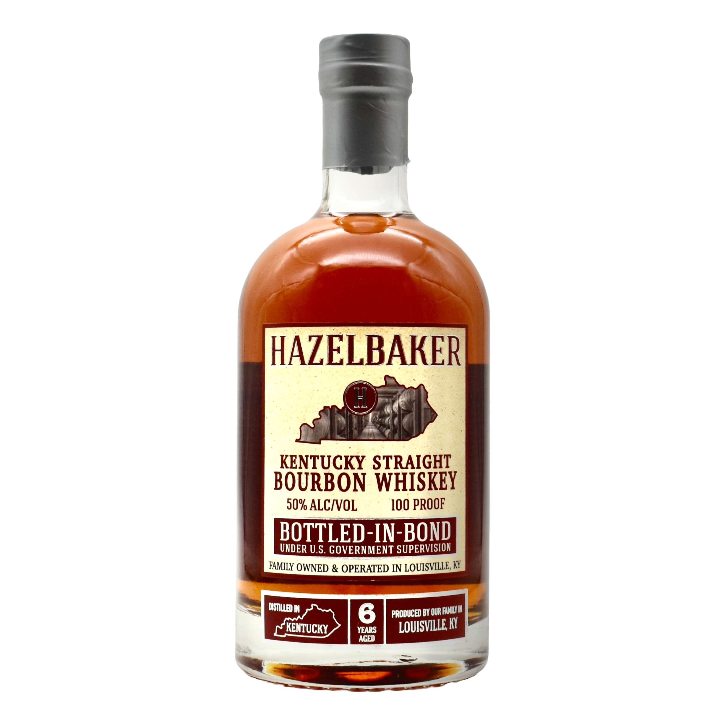 Hazelbaker 6 Year Bourbon 750ml