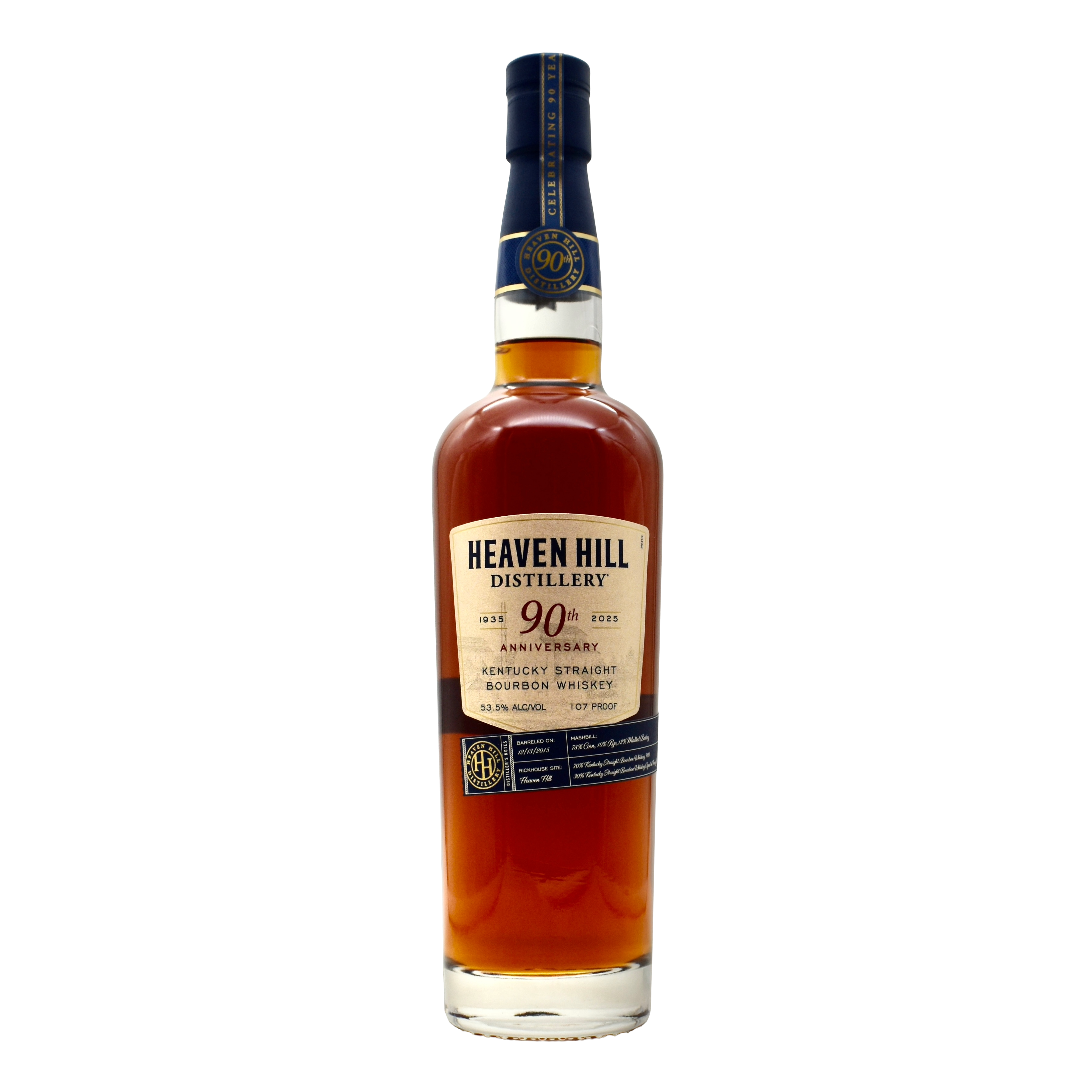 Heaven Hill 90th Anniversary Bourbon 750ml