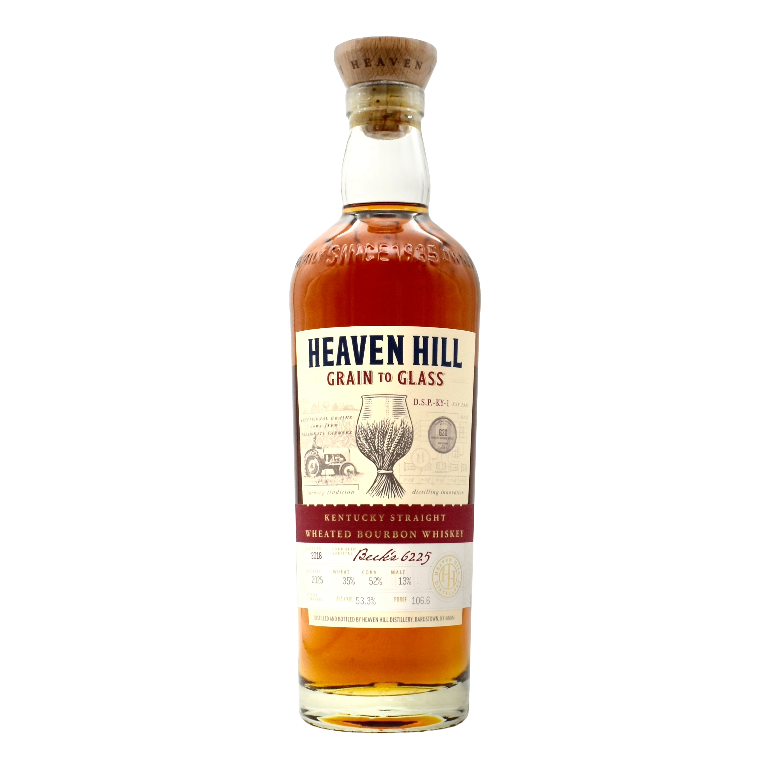 Heaven Hill Grain to Glass Wheated Bourbon 2nd Edition 700ml