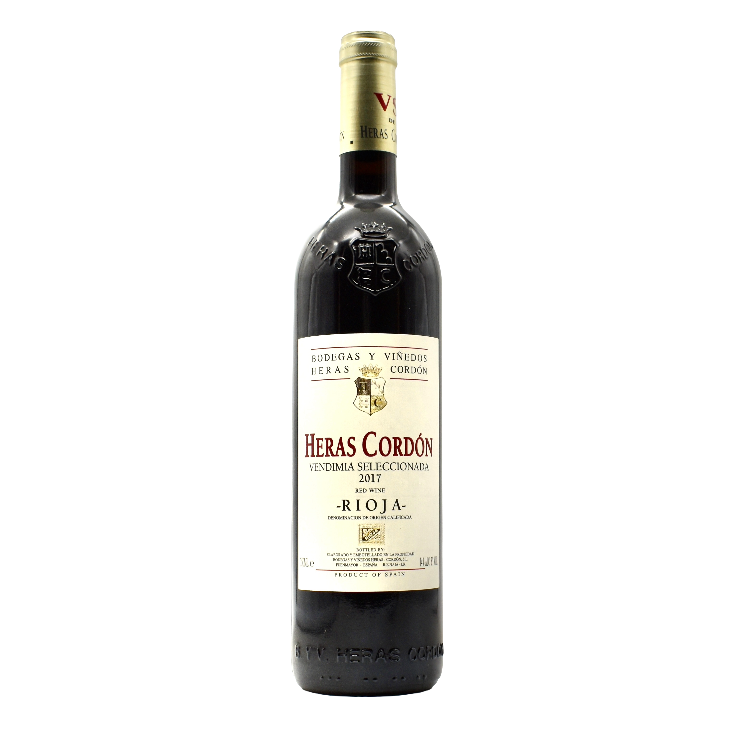Heras Cordon Rioja Vendimia Seleccionada 2017 750ml