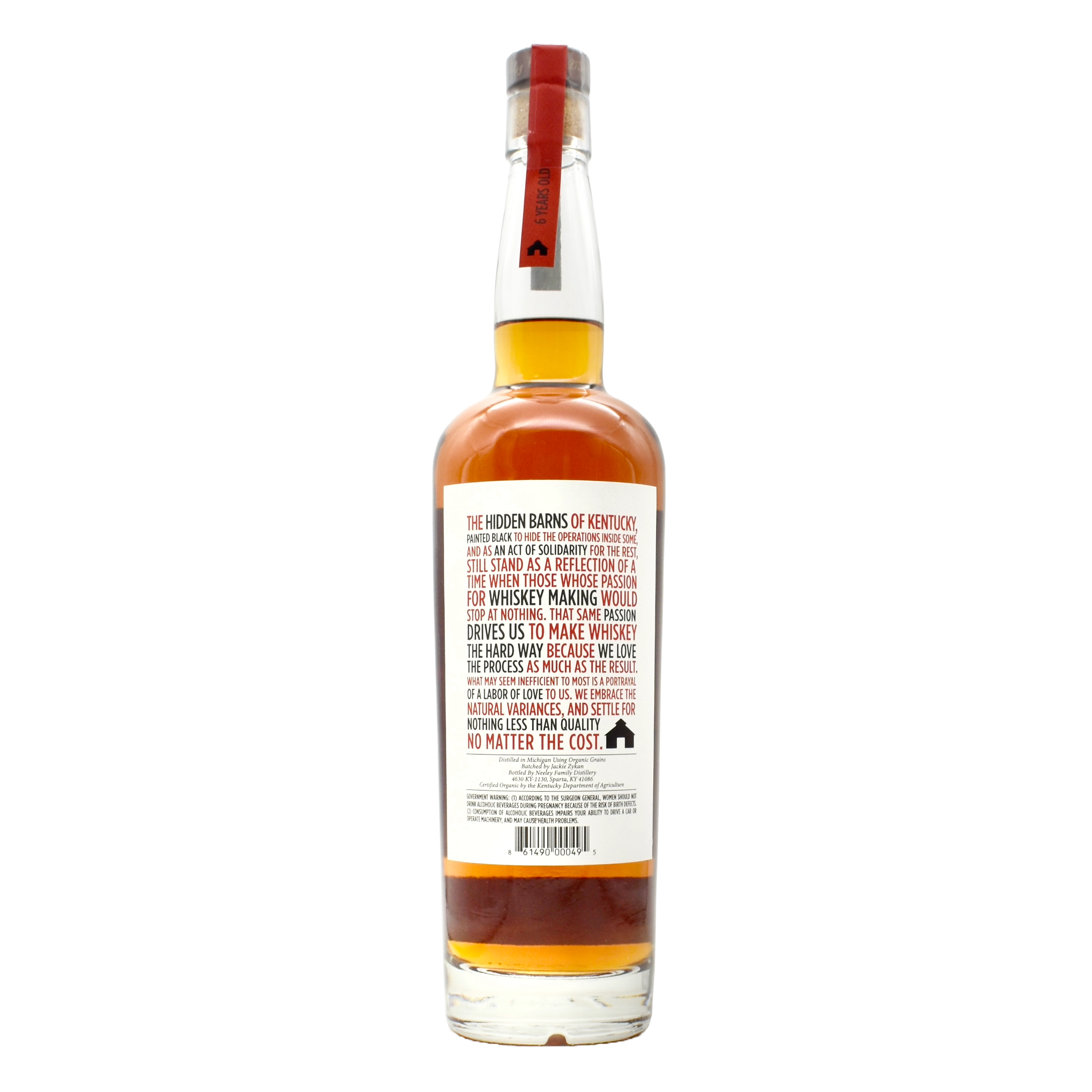 Hidden Barn Wheated Bourbon 750ml