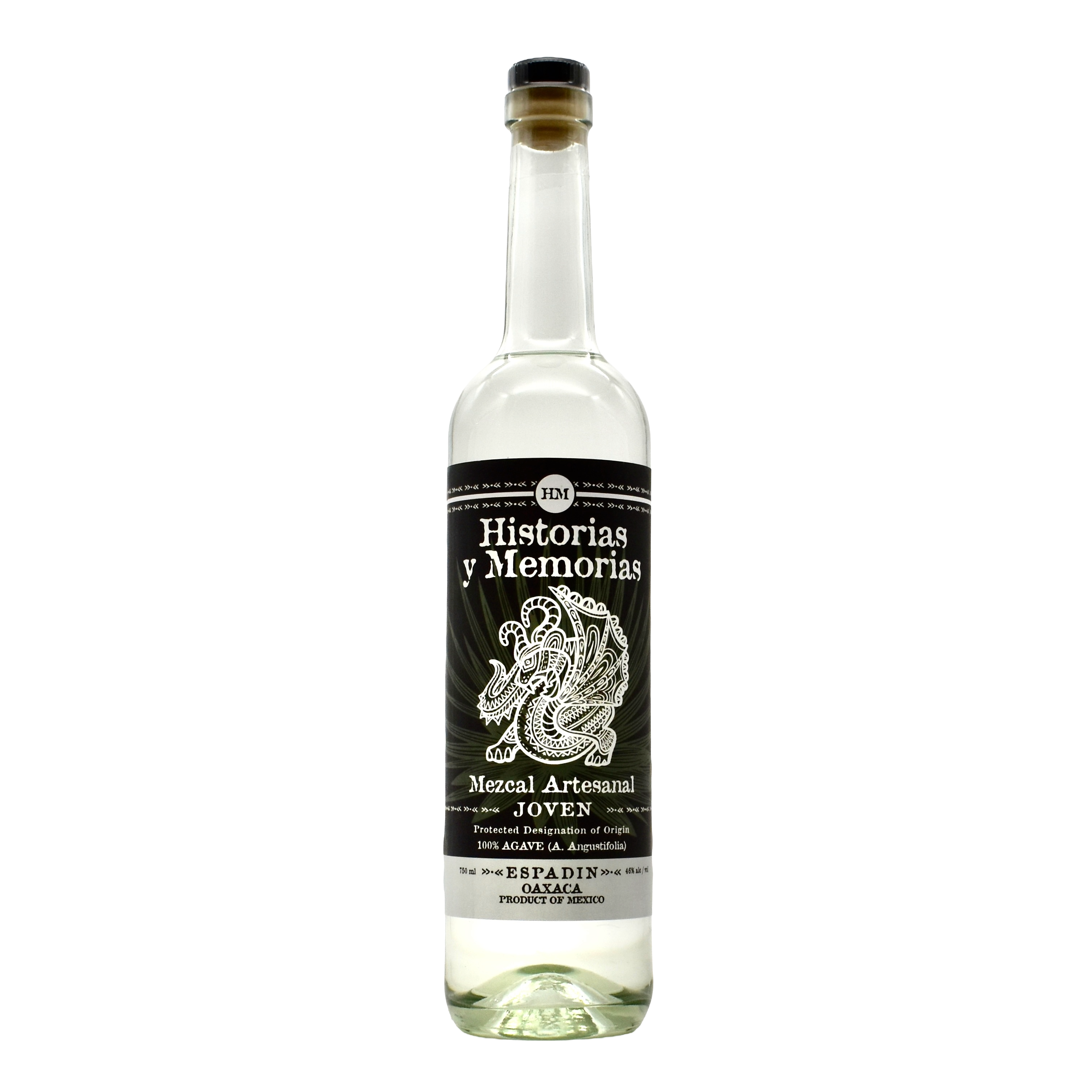 Historia y Memorias Mezcal Artesanal Espadin 750ml