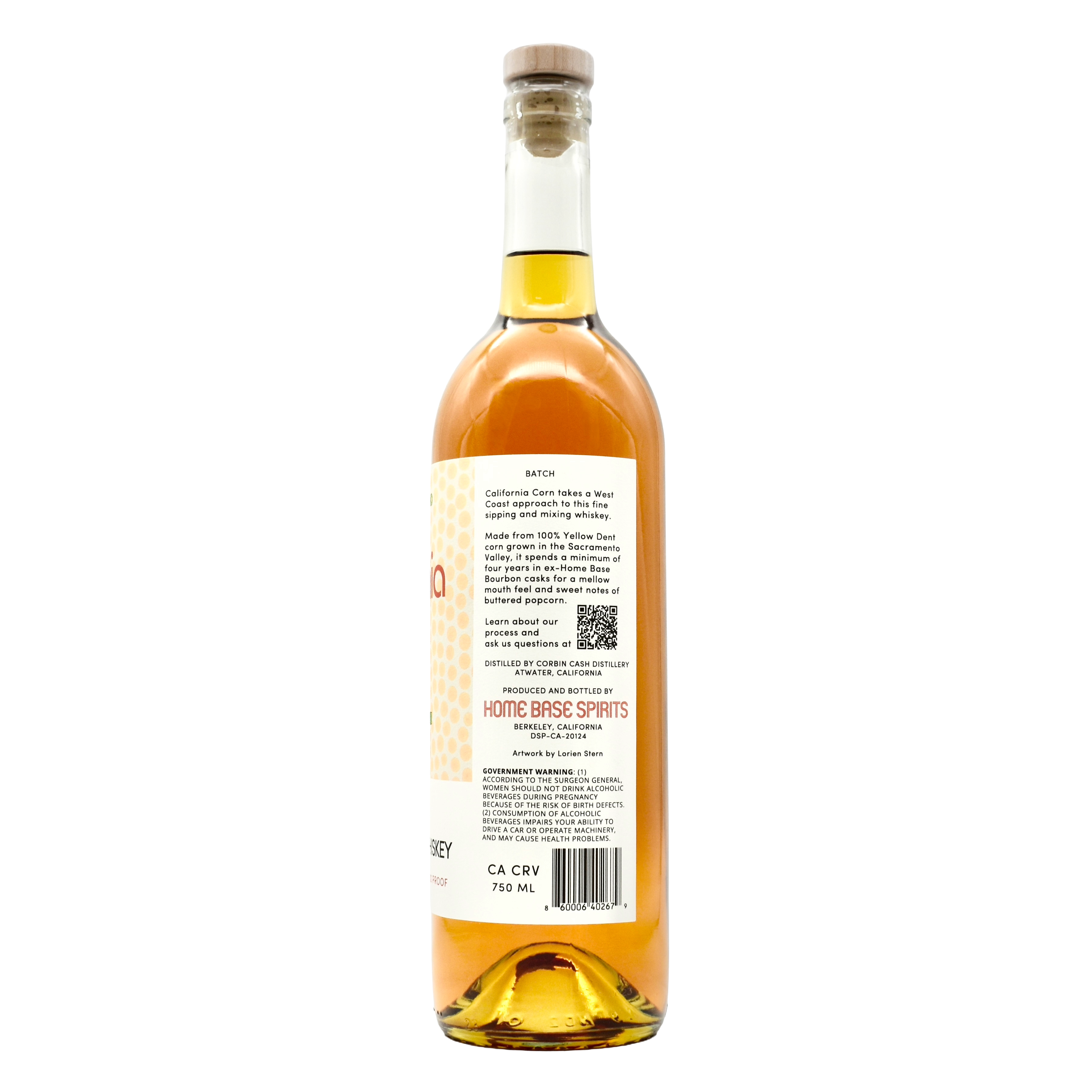 Home Base Corn Whiskey 750ml
