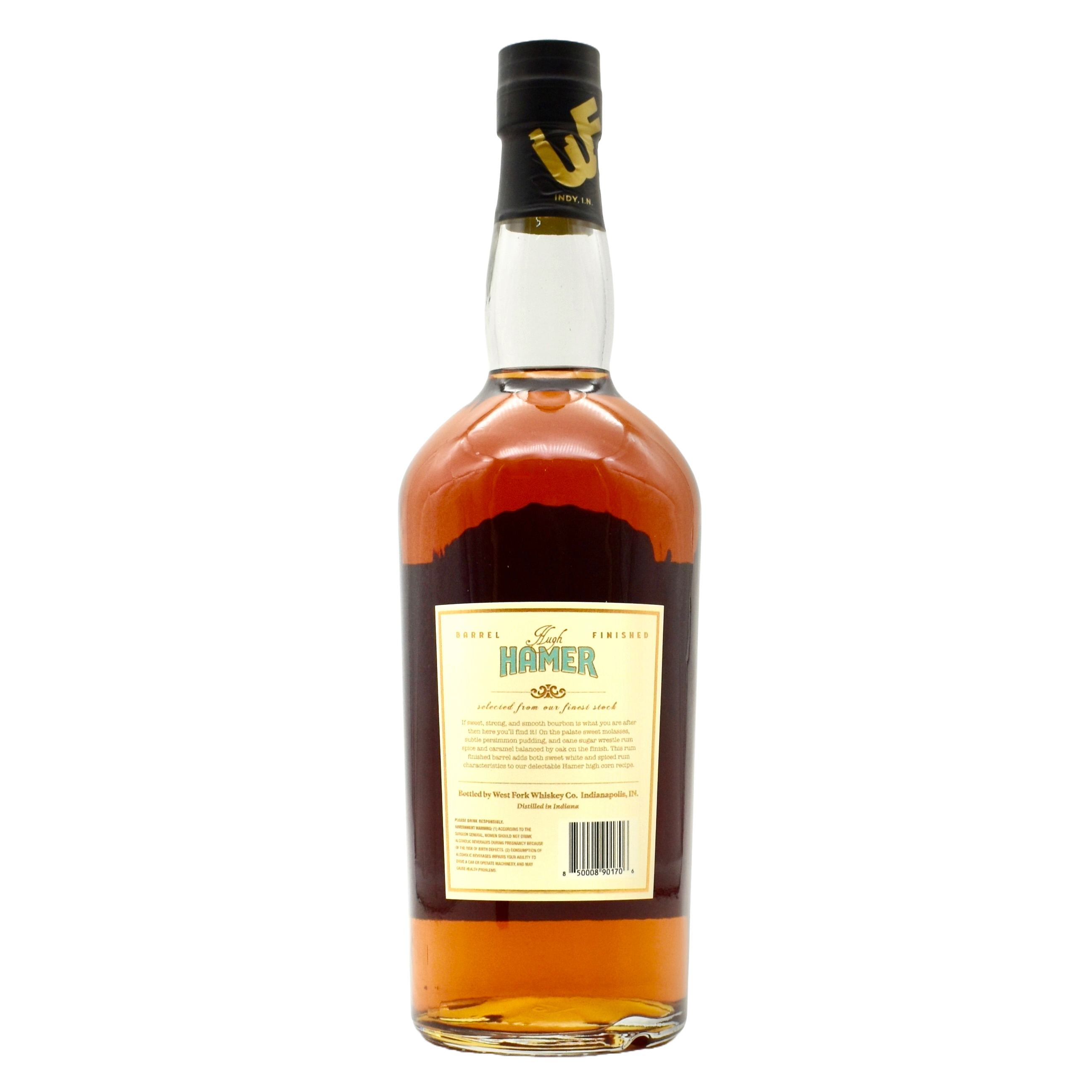 Hugh Hamer Rum Finish Bourbon 750ml