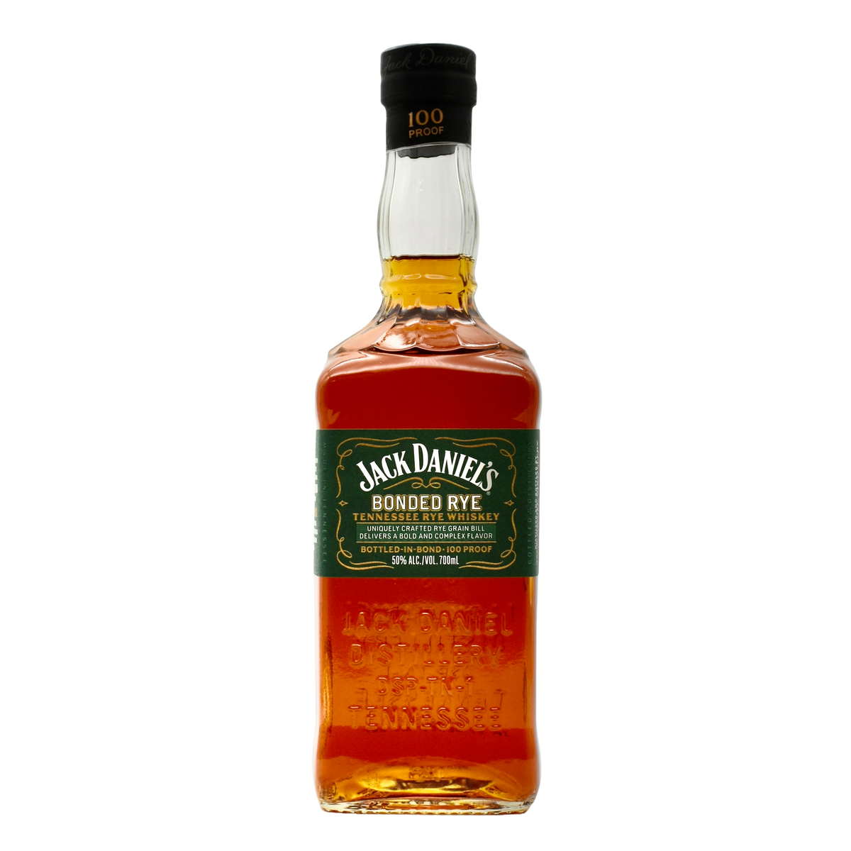 Jack Daniel's Bonded Rye 700ml - Bottled-in-Bond Tennessee Rye Whiskey ...